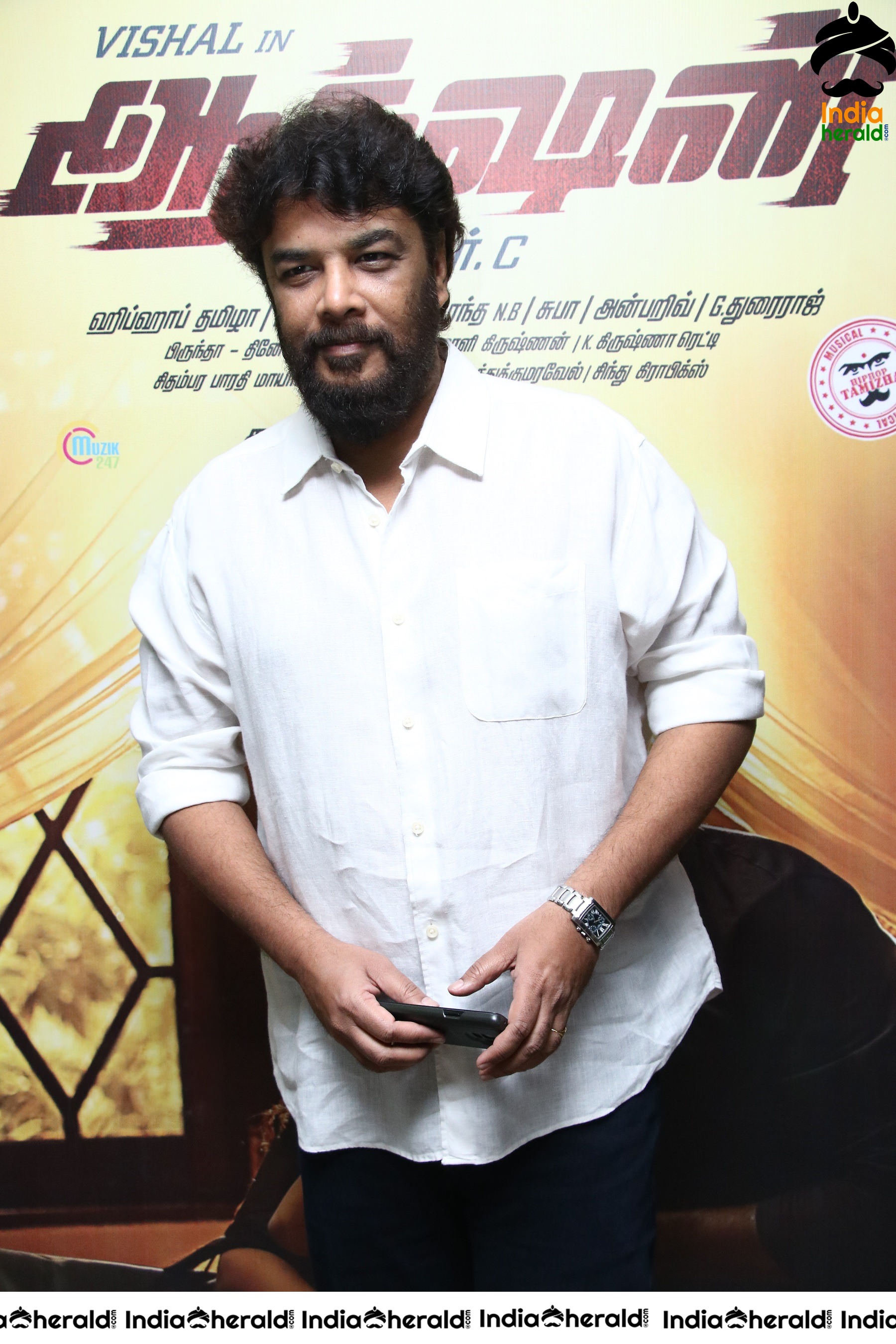 Action Tamil Press Meet Stills