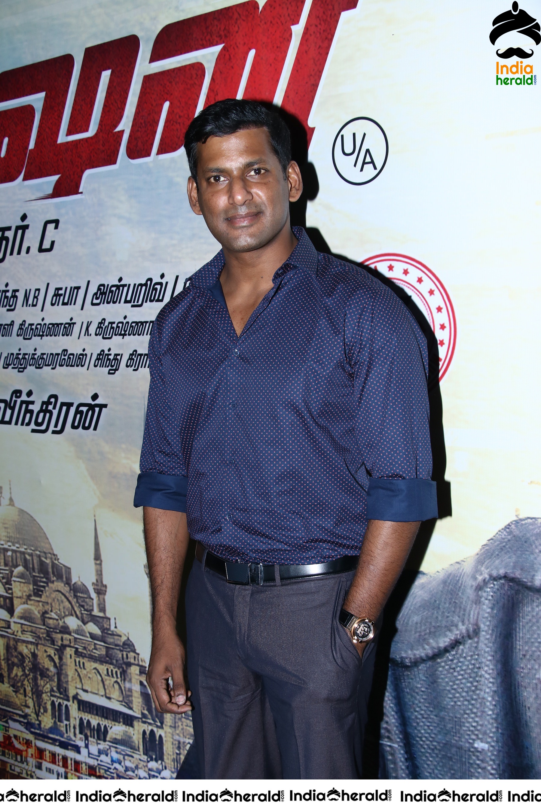 Action Tamil Press Meet Stills