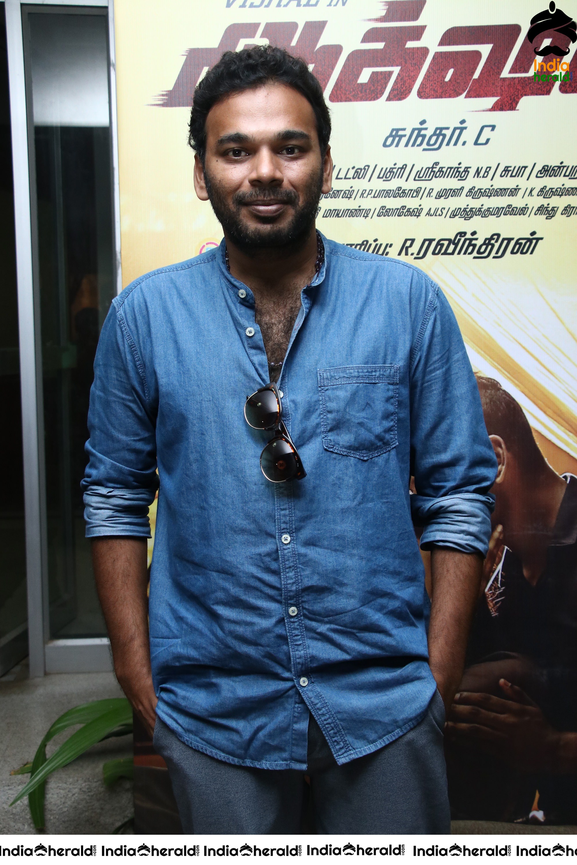 Action Tamil Press Meet Stills