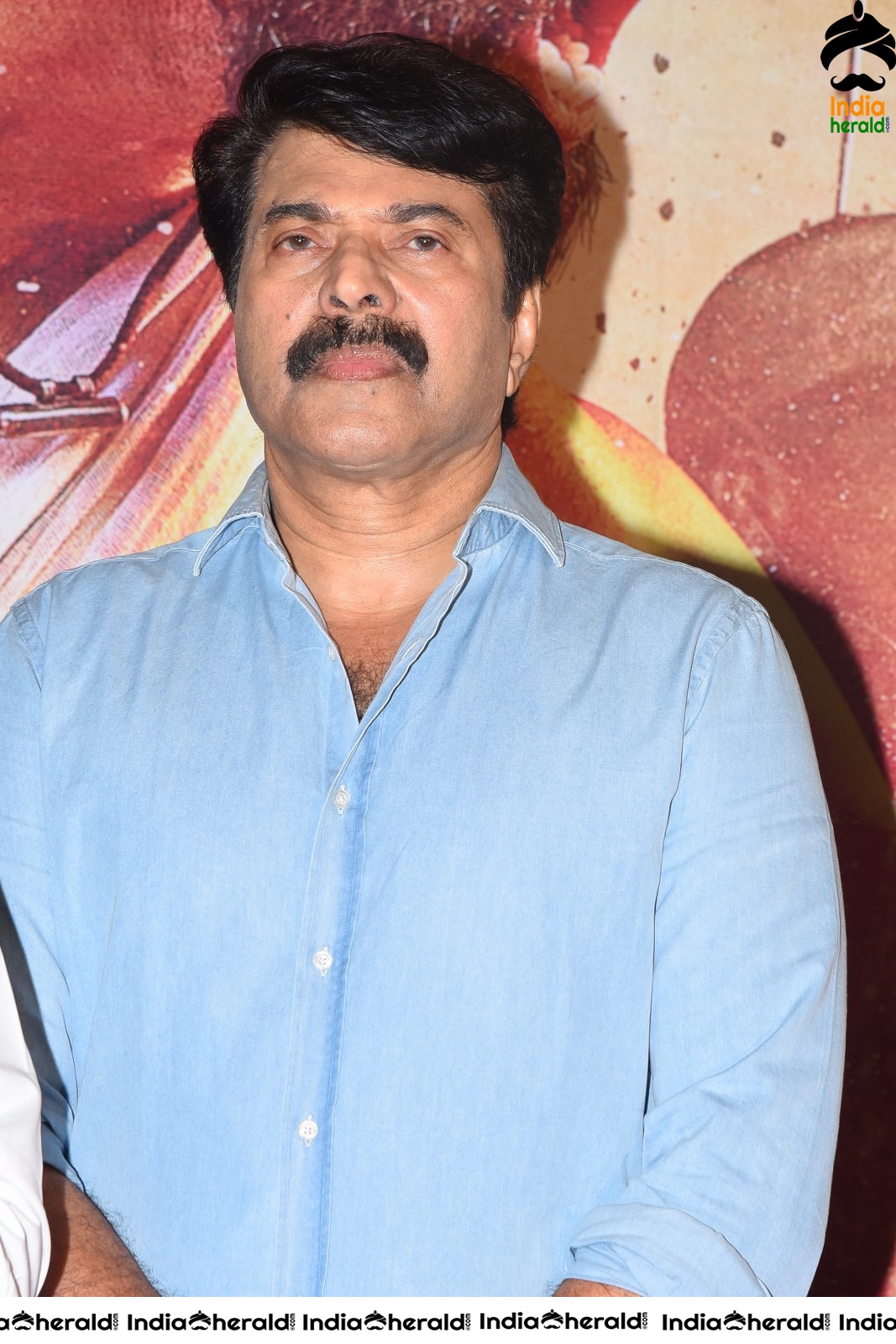 Actor Mammootty Stills from Mamangam Movie Trailer Launch Set 2