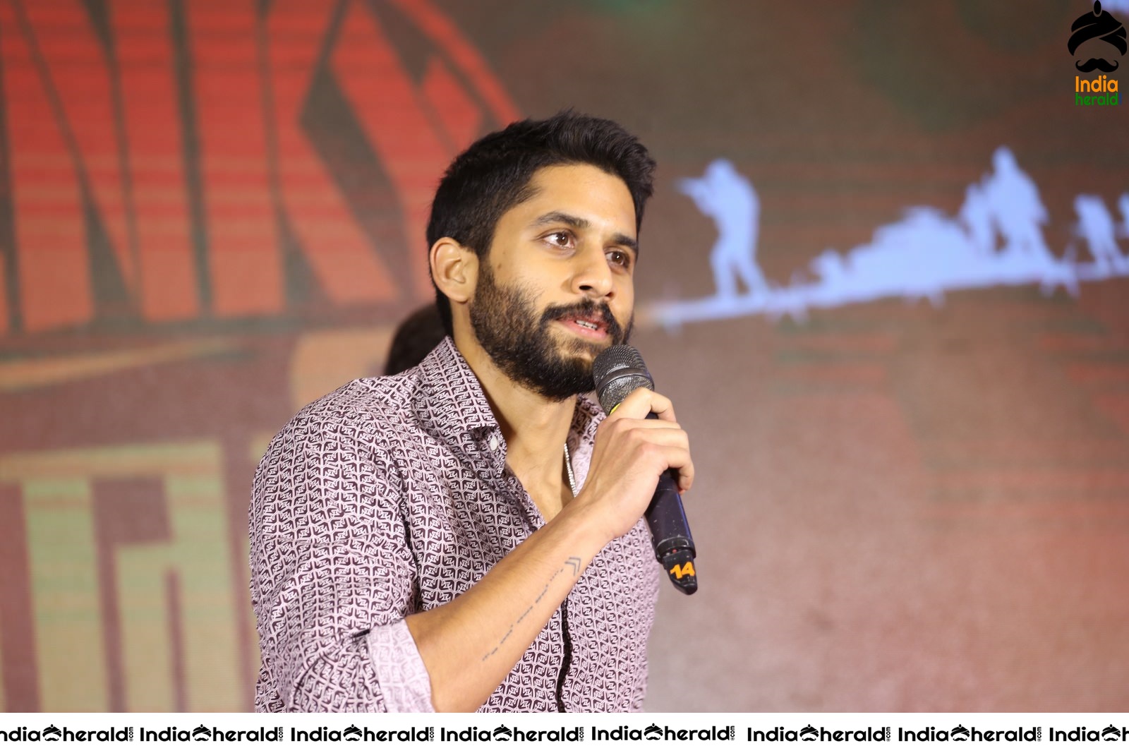 Actor Naga Chaitanya is stylish and suave at Venky Mama Meet Set 1