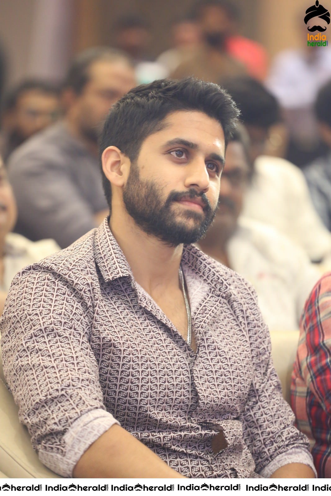 Actor Naga Chaitanya is stylish and suave at Venky Mama Meet Set 1