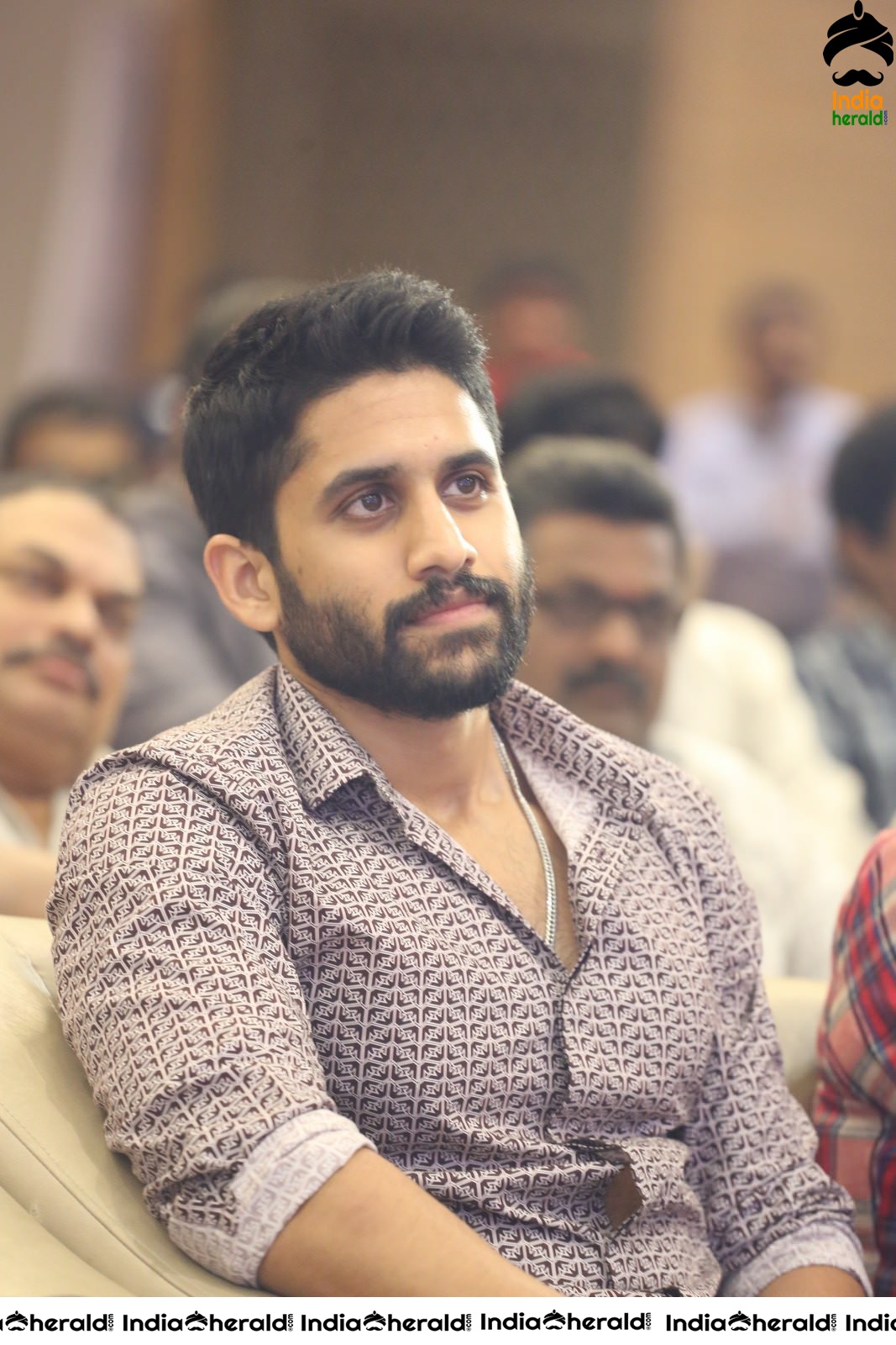 Actor Naga Chaitanya is stylish and suave at Venky Mama Meet Set 1