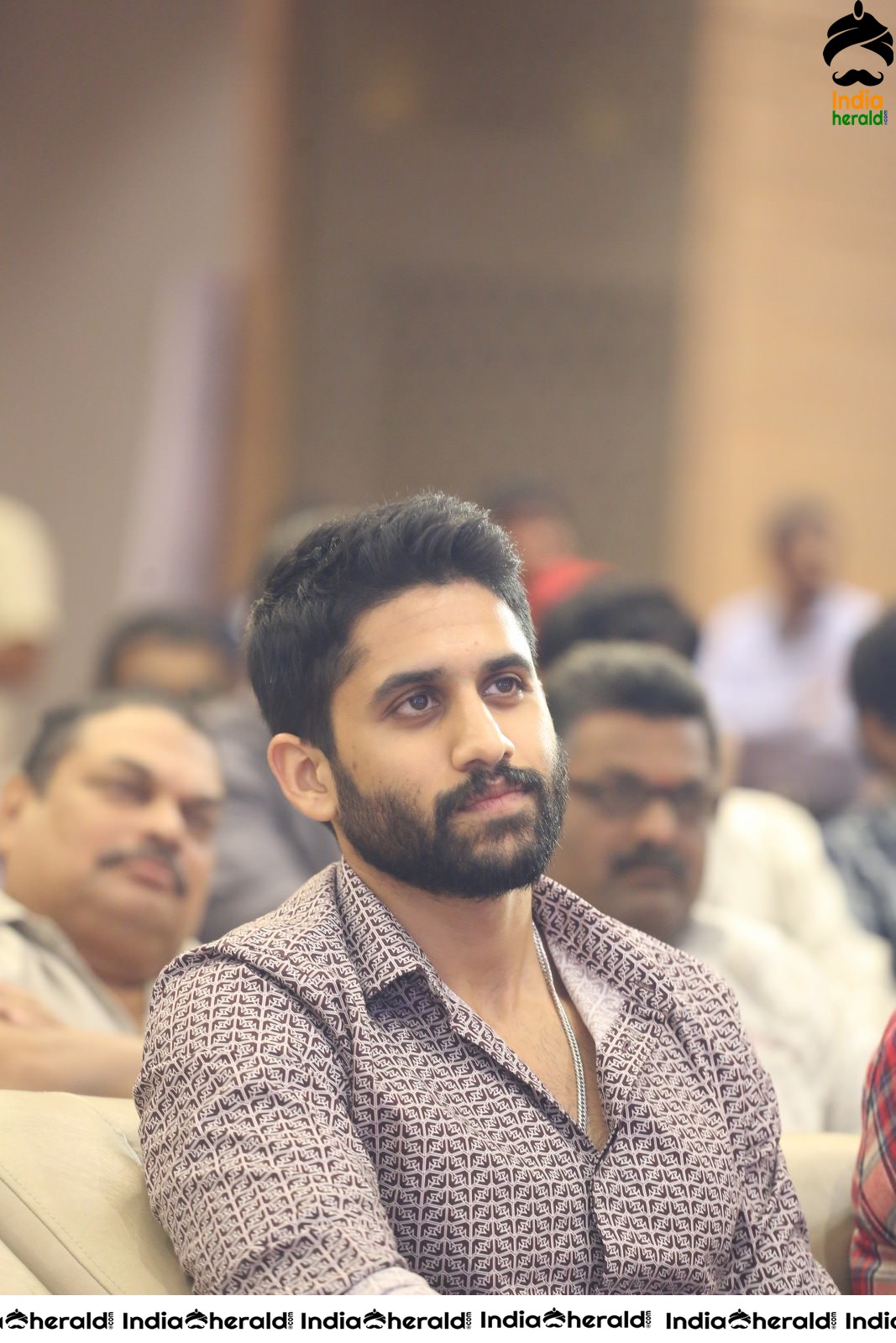 Actor Naga Chaitanya is stylish and suave at Venky Mama Meet Set 1