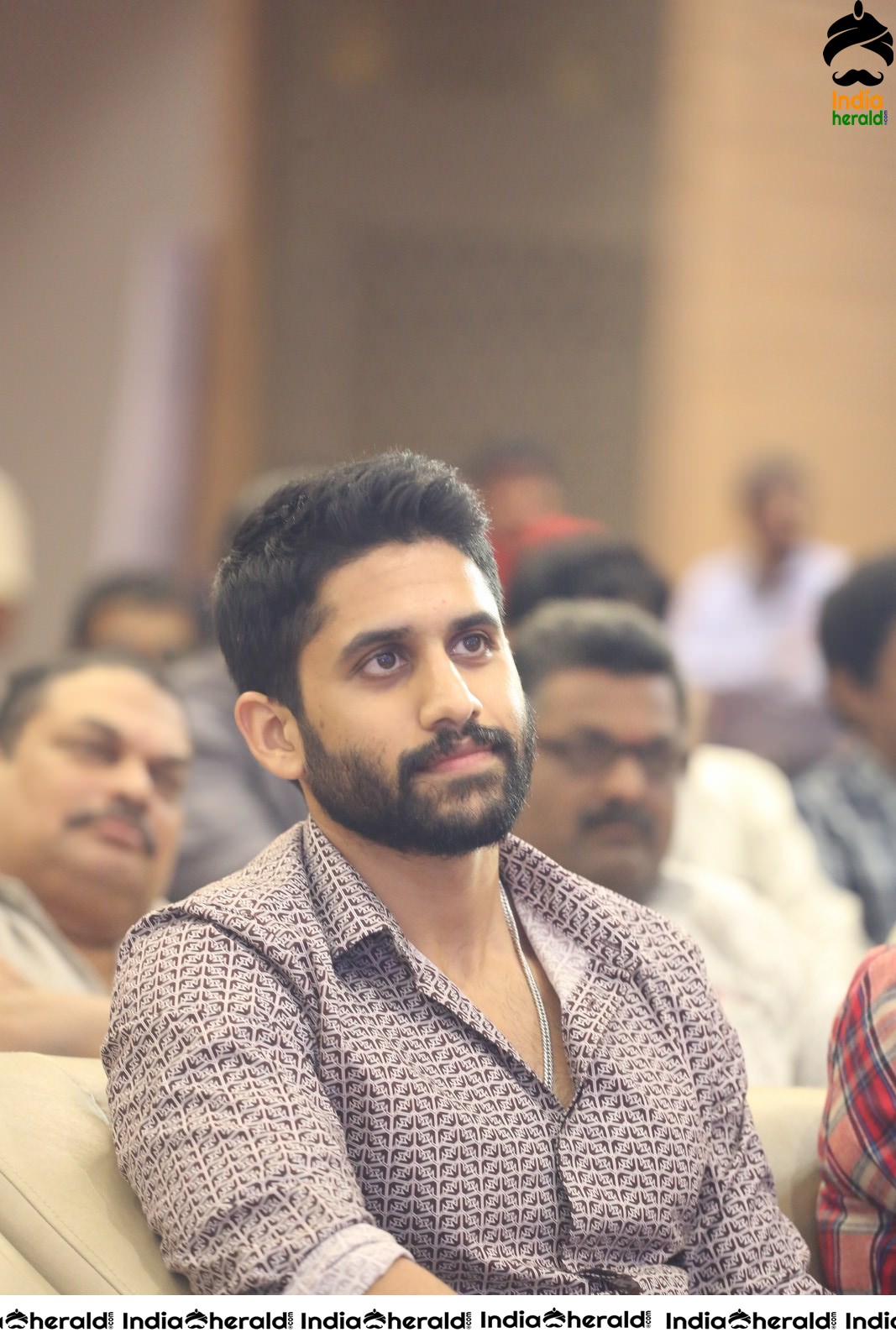 Actor Naga Chaitanya is stylish and suave at Venky Mama Meet Set 1