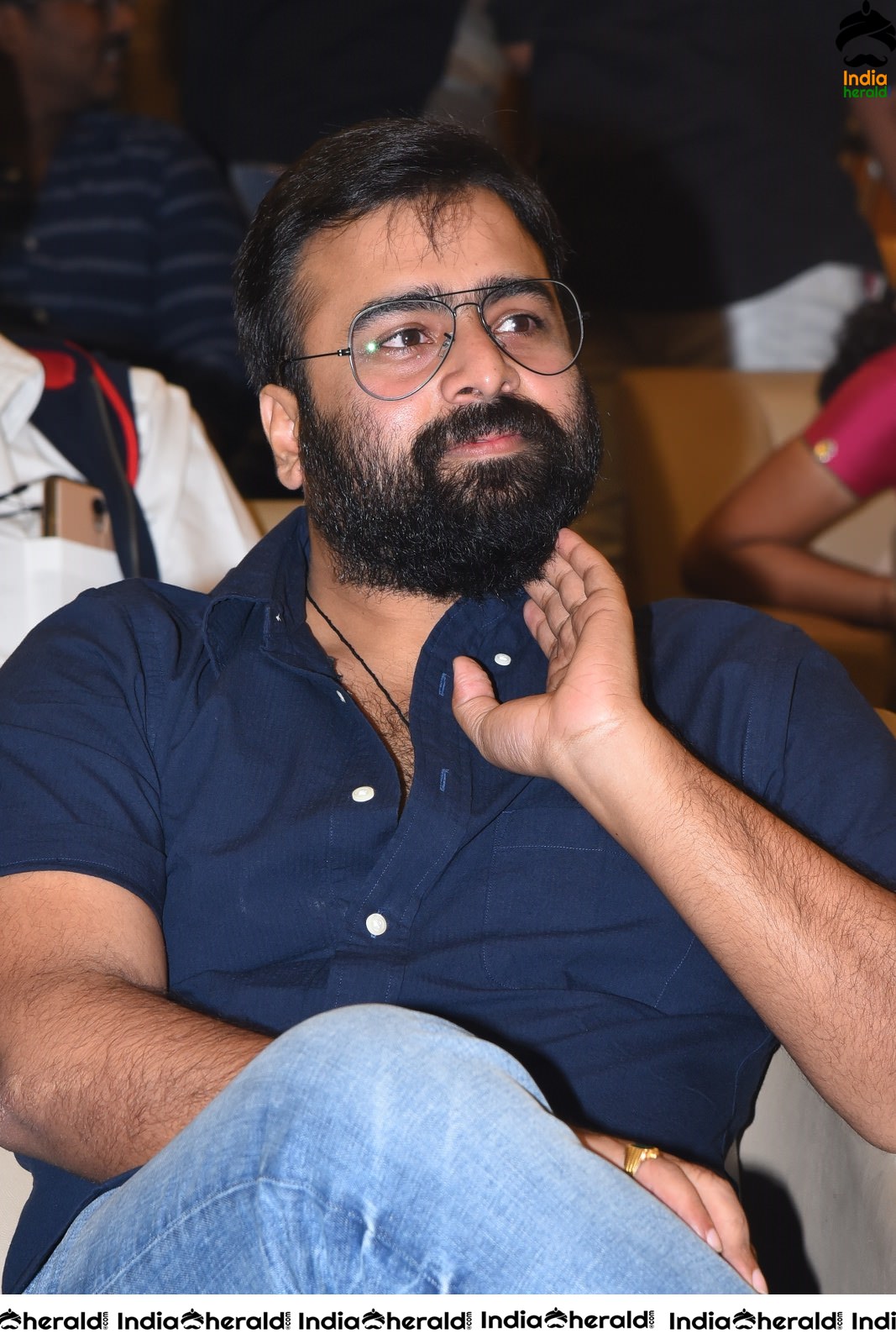 Actor Nara Rohit Stills from Thippara Meesam Pre Release Event Set 2
