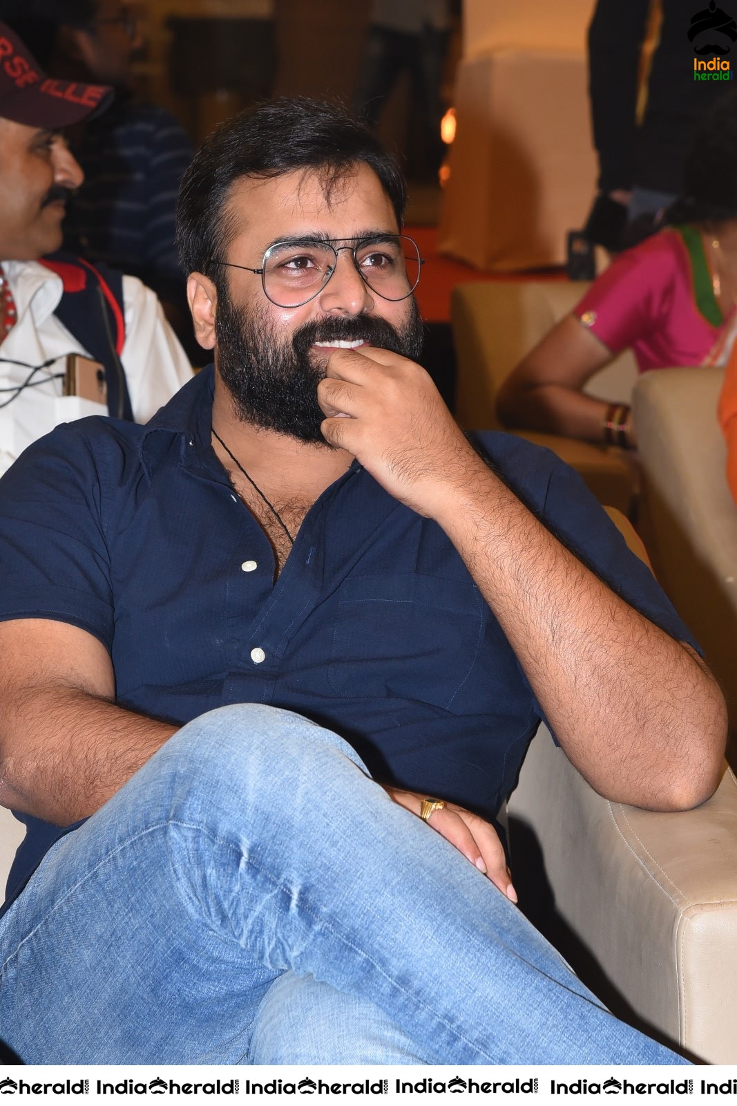 Actor Nara Rohit Stills from Thippara Meesam Pre Release Event Set 2