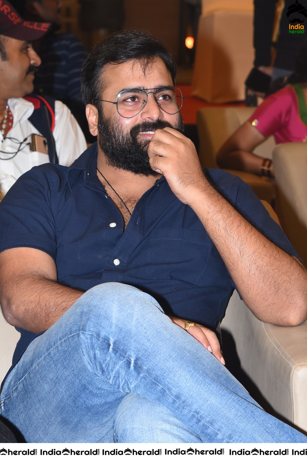 Actor Nara Rohit Stills from Thippara Meesam Pre Release Event Set 2