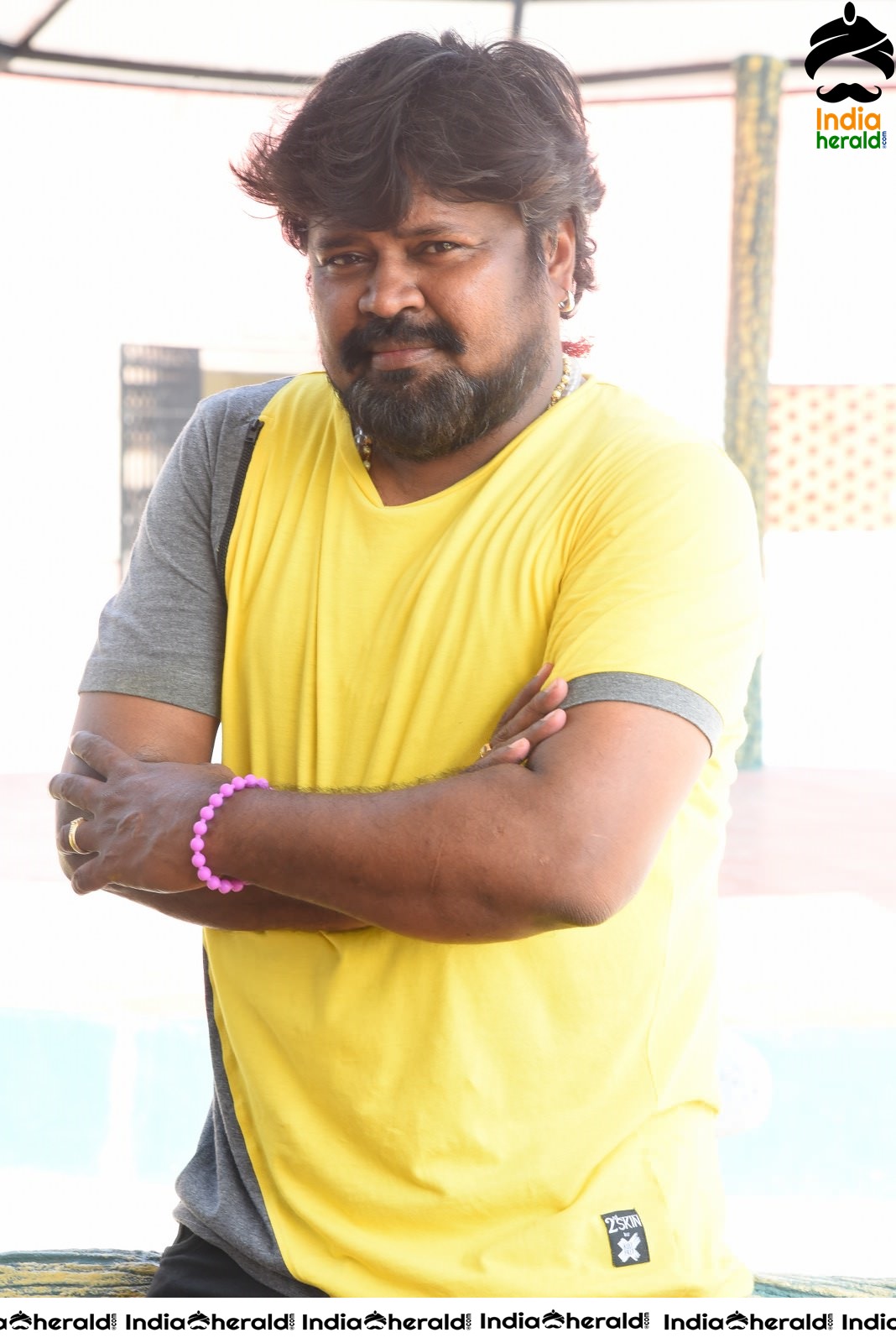 Actor of Hi 5 Movie Clicked at Press Meet Set 1