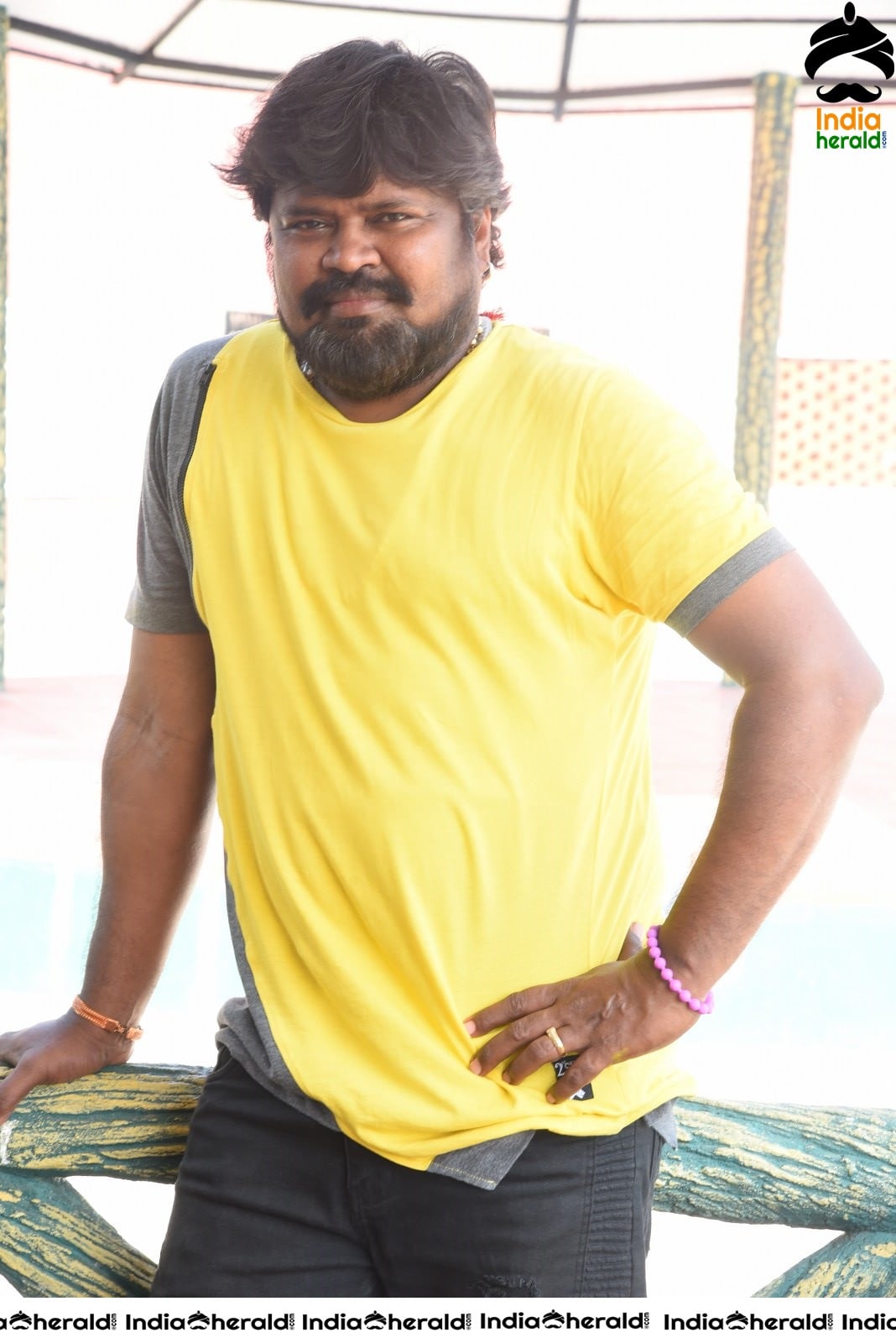 Actor of Hi 5 Movie Clicked at Press Meet Set 1