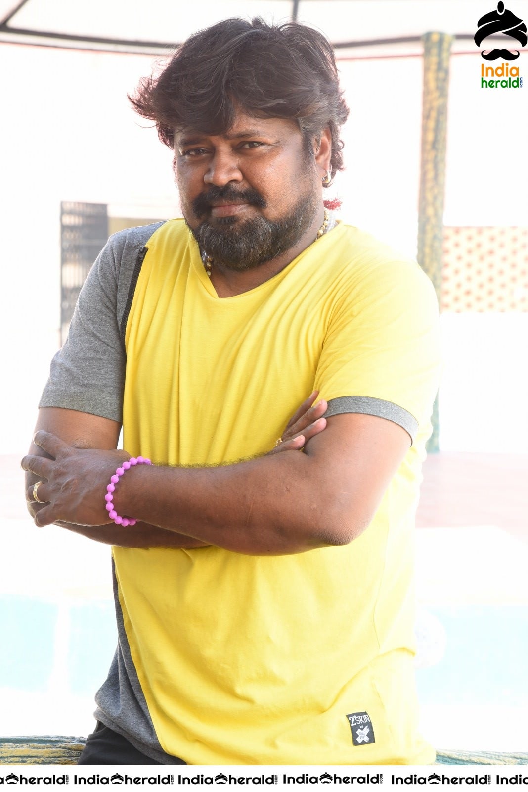 Actor of Hi 5 Movie Clicked at Press Meet Set 1