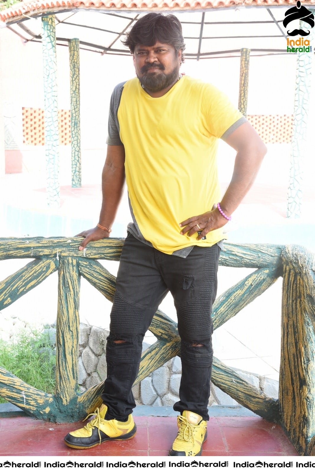 Actor of Hi 5 Movie Clicked at Press Meet Set 1