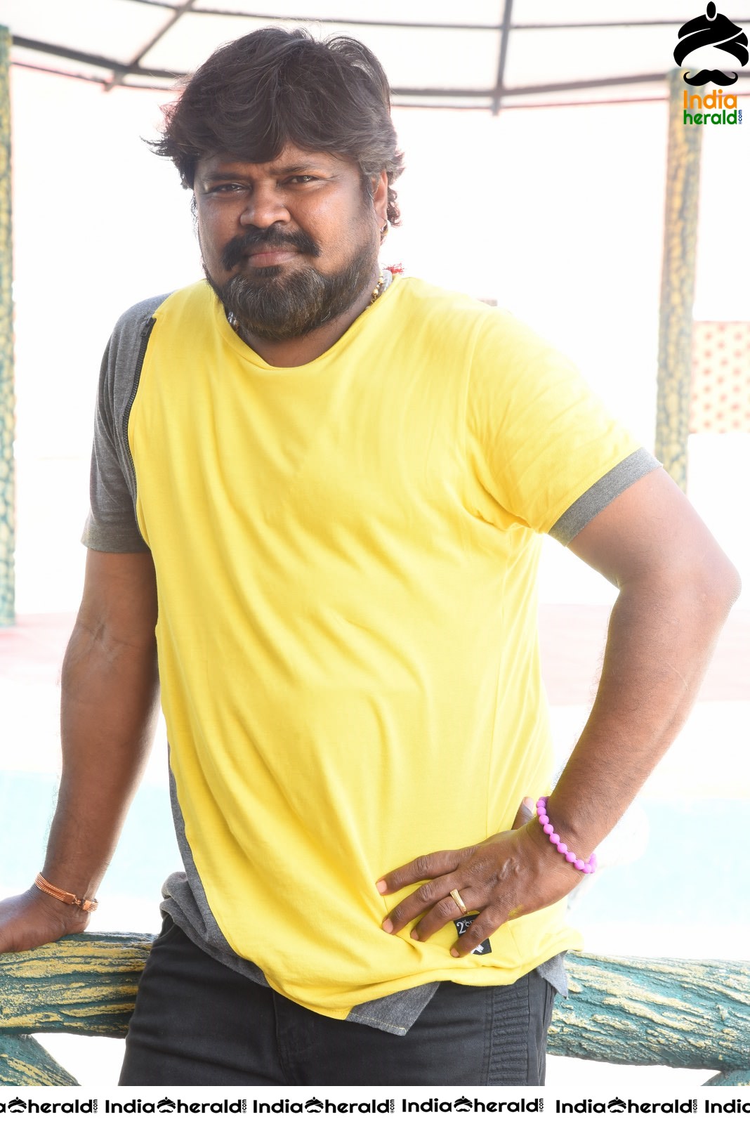 Actor of Hi 5 Movie Clicked at Press Meet Set 1