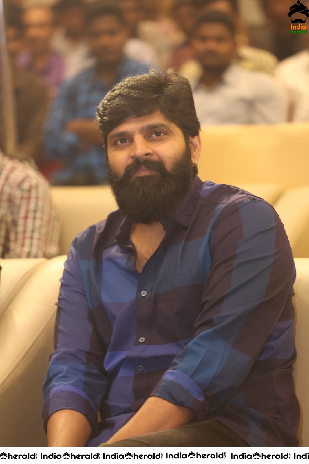 Actor Sree Vishnu Stills from Thippara Meesam Pre Release Event Set 1