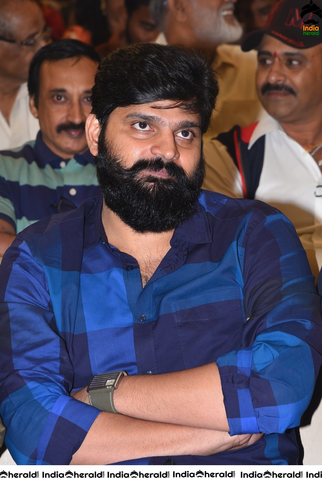 Actor Sree Vishnu Stills from Thippara Meesam Pre Release Event Set 2