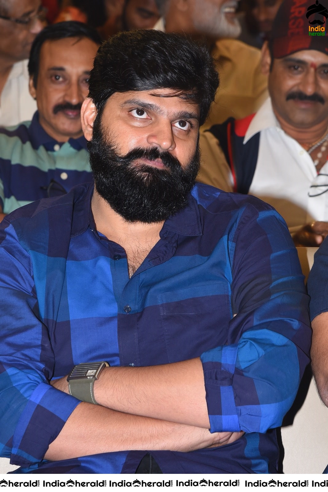 Actor Sree Vishnu Stills from Thippara Meesam Pre Release Event Set 2