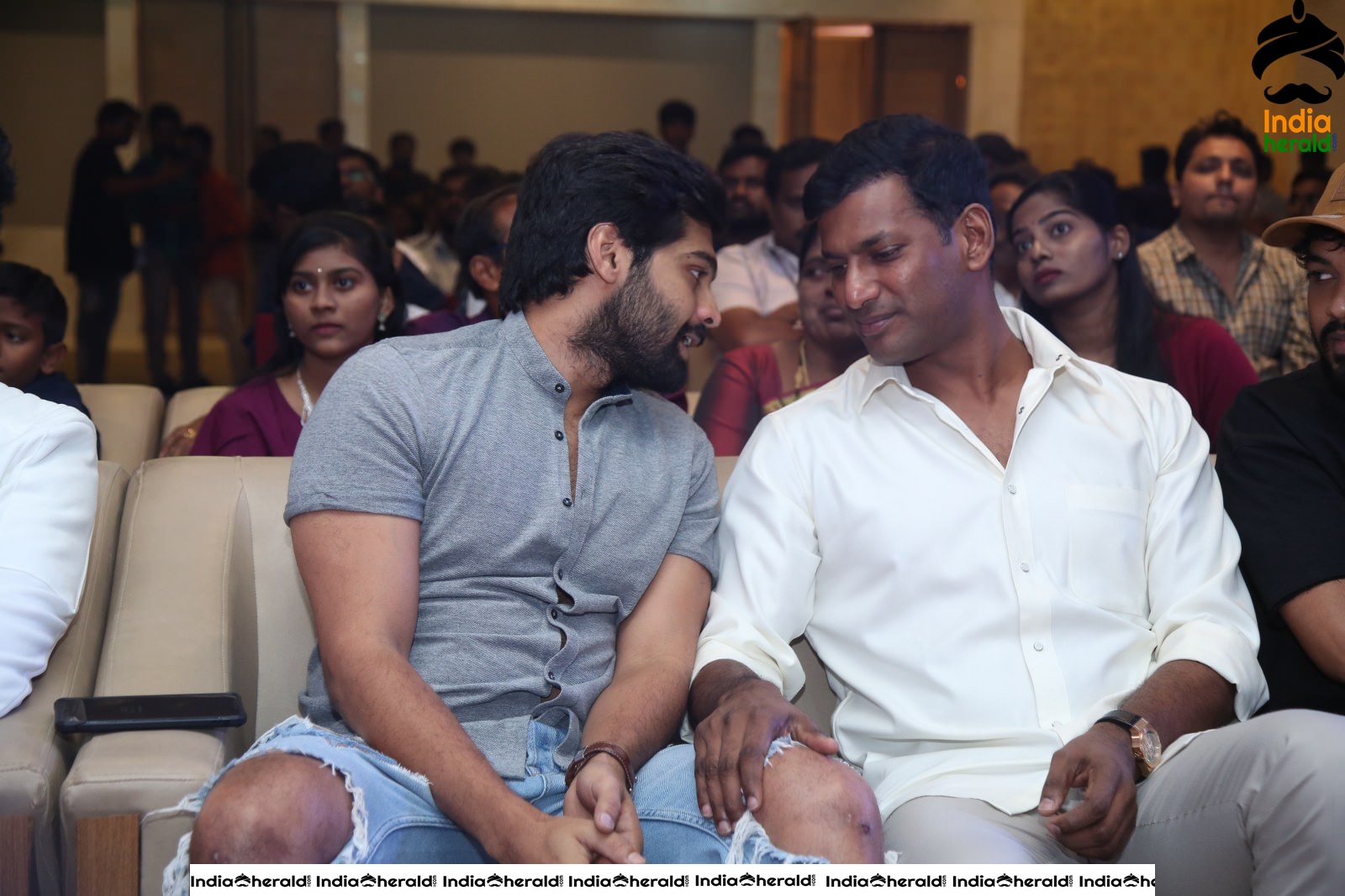 Actor Vishal Latest Stills from Action Press Meet Set 2