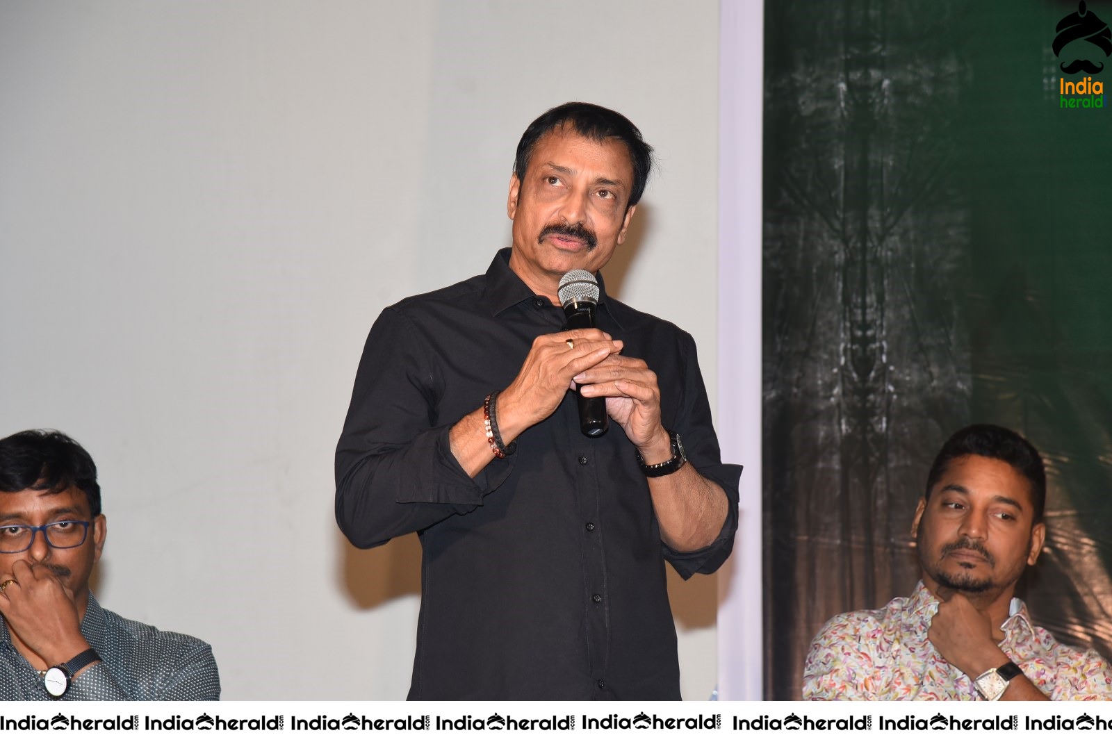 Actors at Ayyappa Kataksham Audio Launch