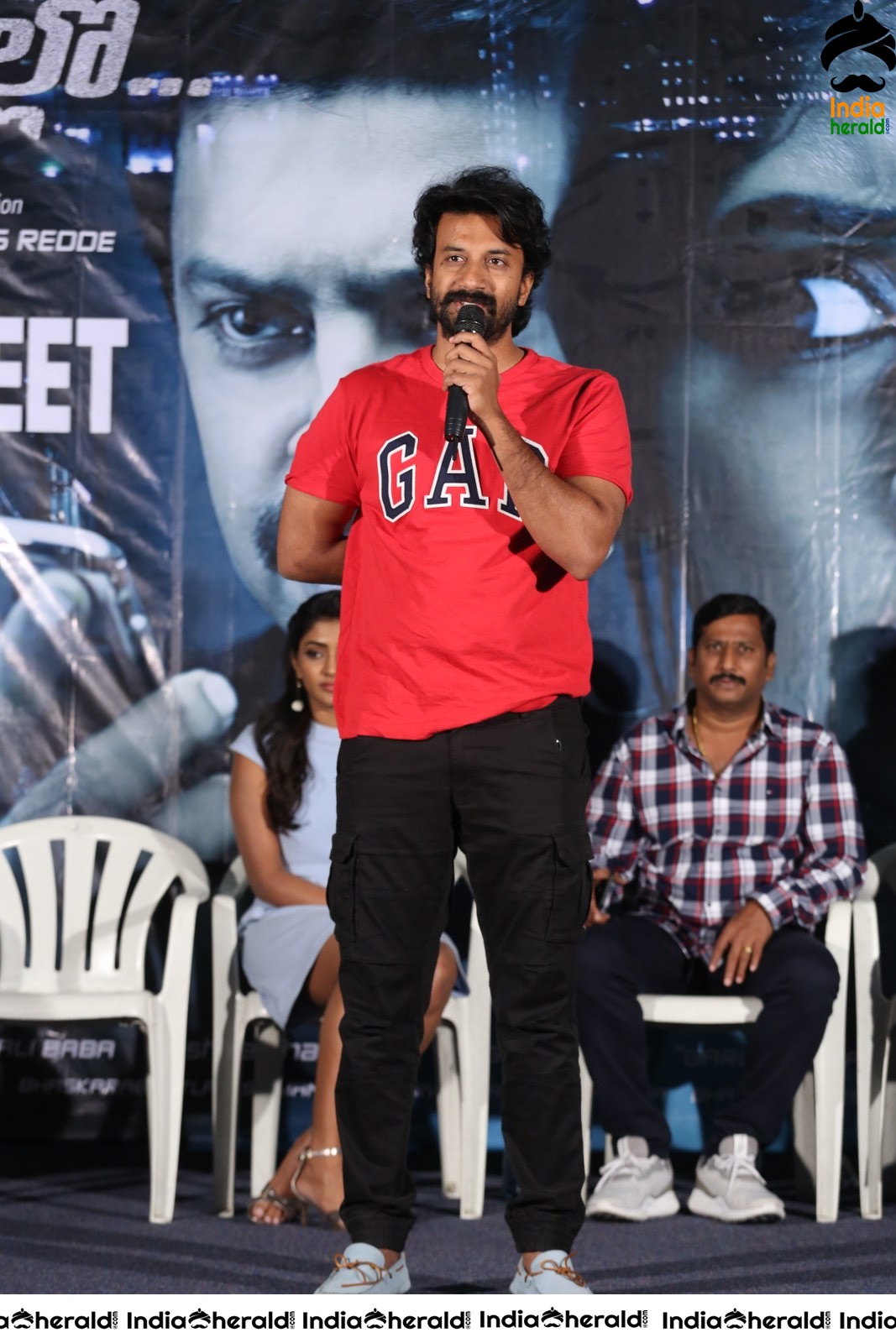 Actors Speech during Ragala 24 gantallo Movie success meet