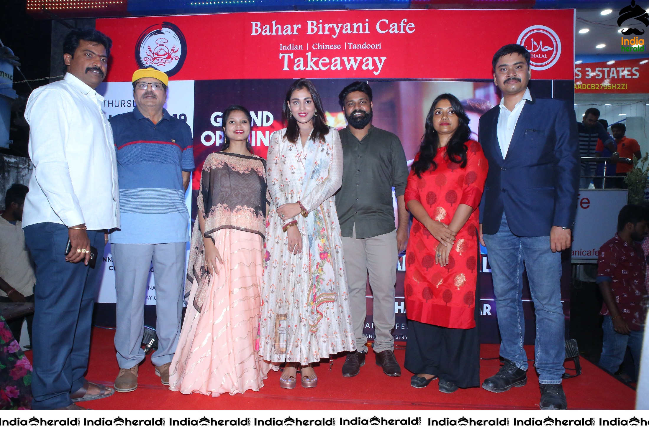 Actress Archana and Madhu Shalini Inaugurates Bahar Biryani Cafe and takeaway Set 2