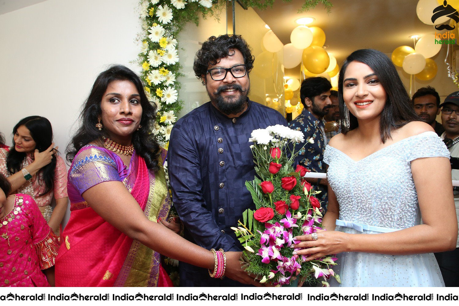 Actress Himaja Inaugurates BeYou Salon at Suchitra Set 1