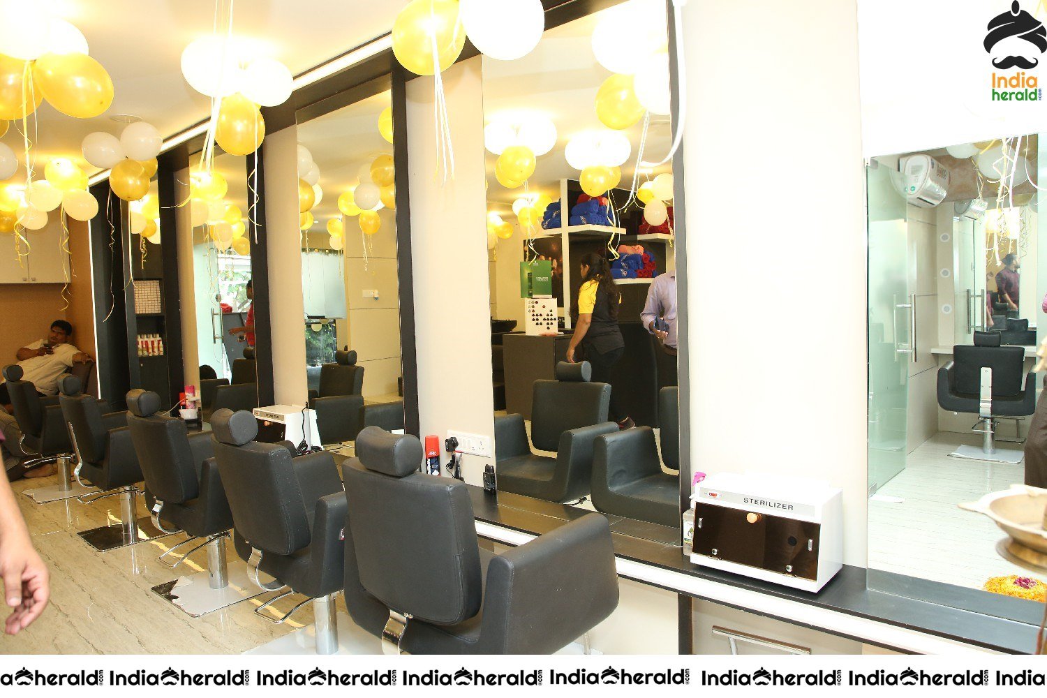 Actress Himaja Inaugurates BeYou Salon at Suchitra Set 1