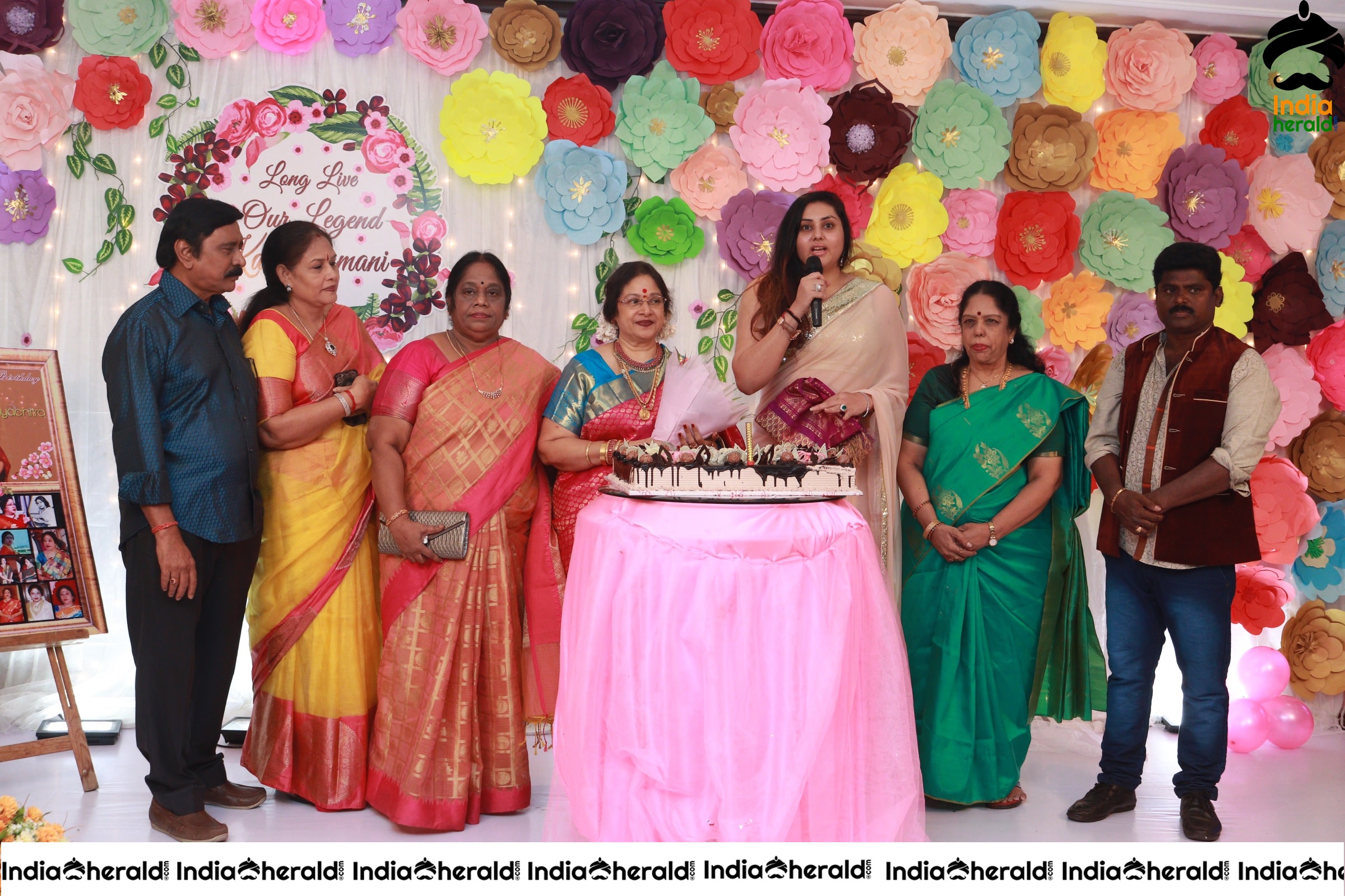 Actress Jayachitra Birthday Celebration Stills