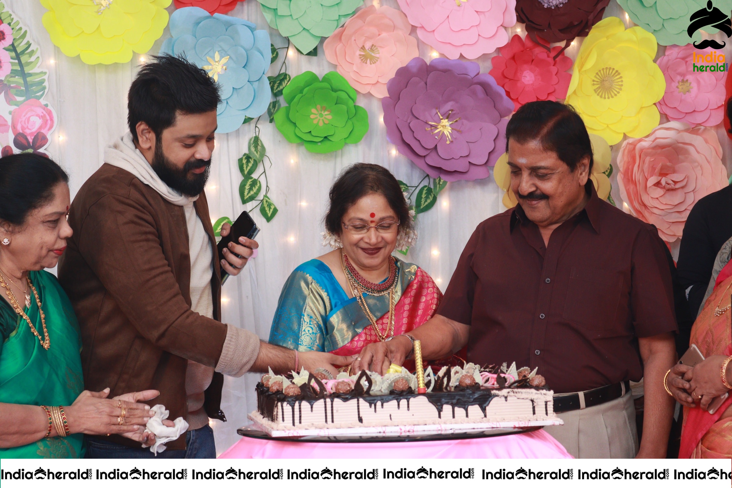 Actress Jayachitra Birthday Celebration Stills