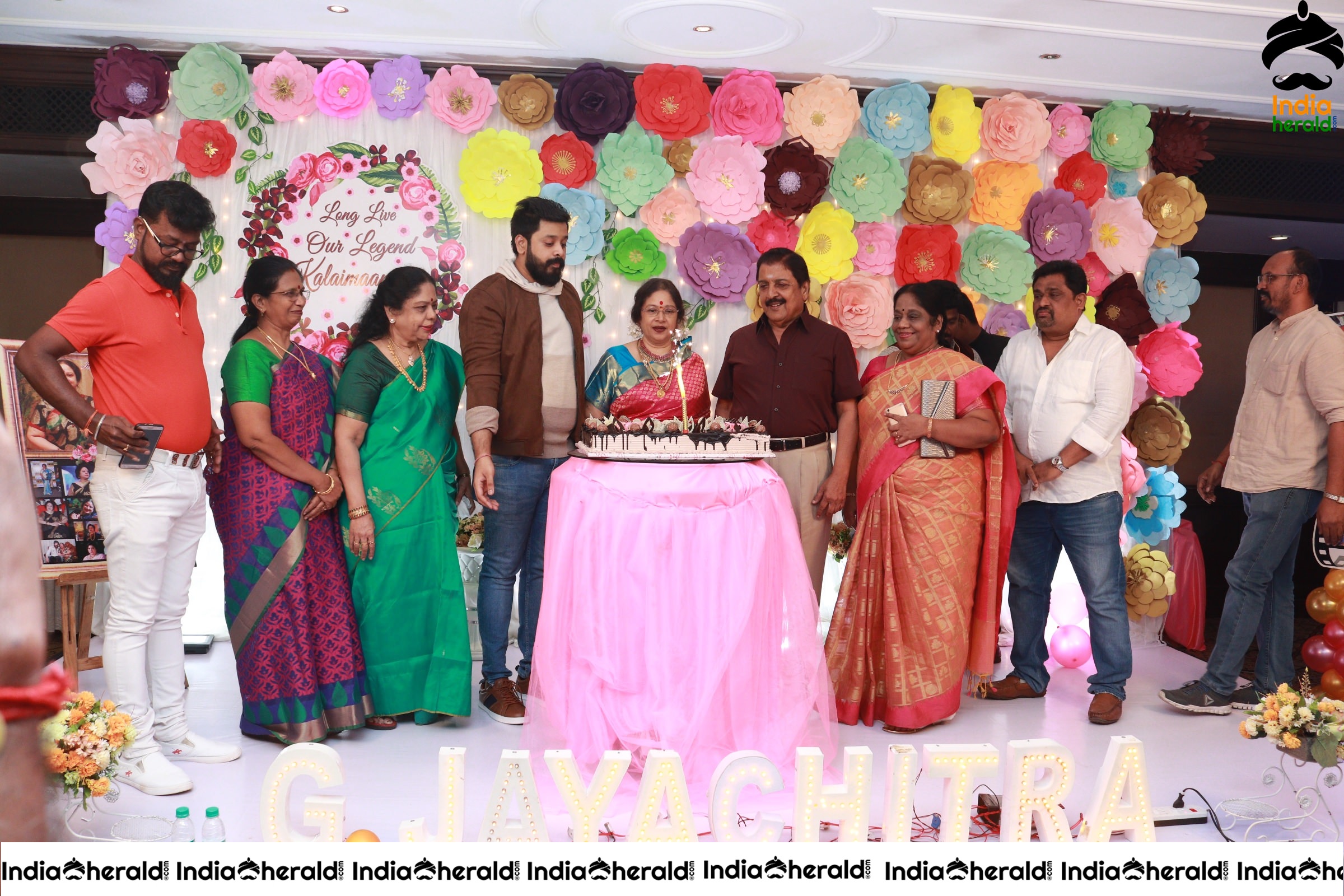 Actress Jayachitra Birthday Celebration Stills