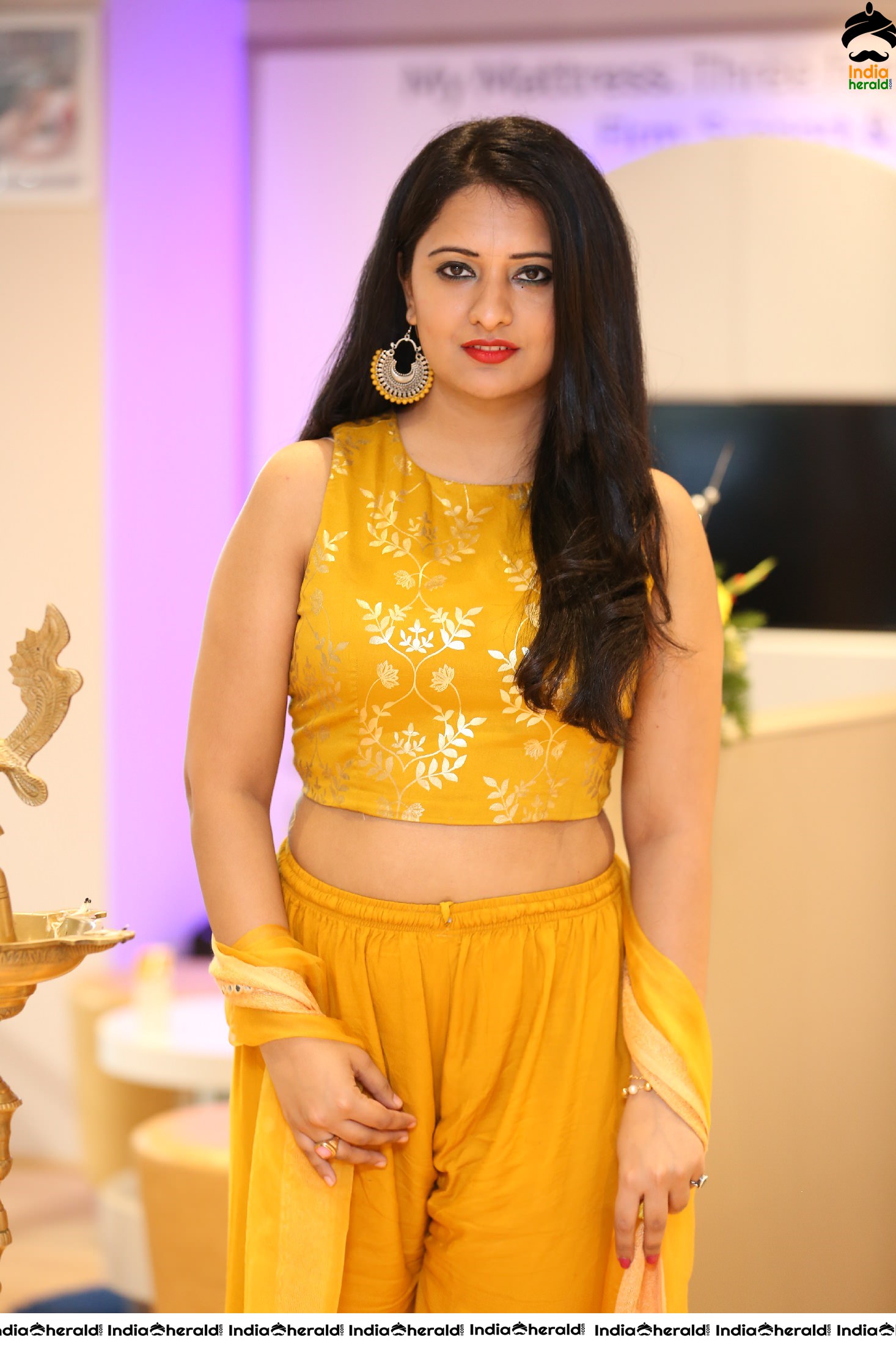 Actress Nikita Launches Sleepwell world Retail Showroom at Gachibowli Set 1