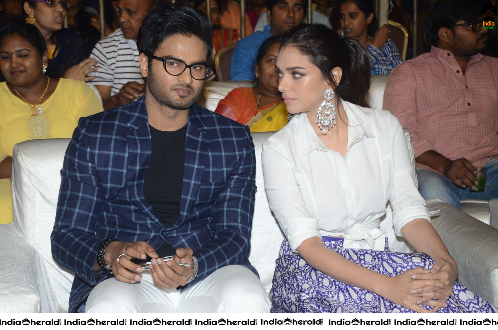 Aditi Rao and Sudheer Babu Samohanam Throwback Event Photos Set 6