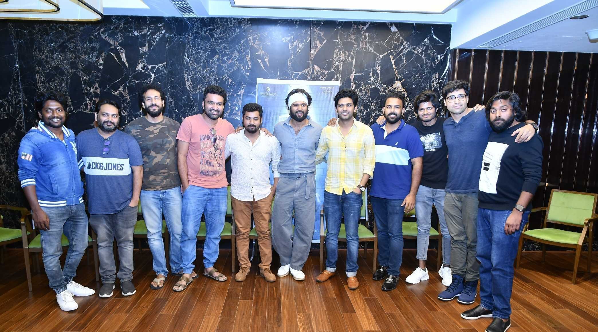 Agent Sai Srinivasa Athreya Movie Press Meet With Vijay Devarakonda At AMB Cinemas