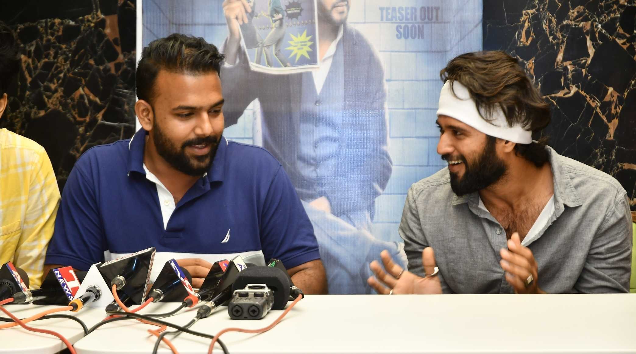 Agent Sai Srinivasa Athreya Movie Press Meet With Vijay Devarakonda At AMB Cinemas