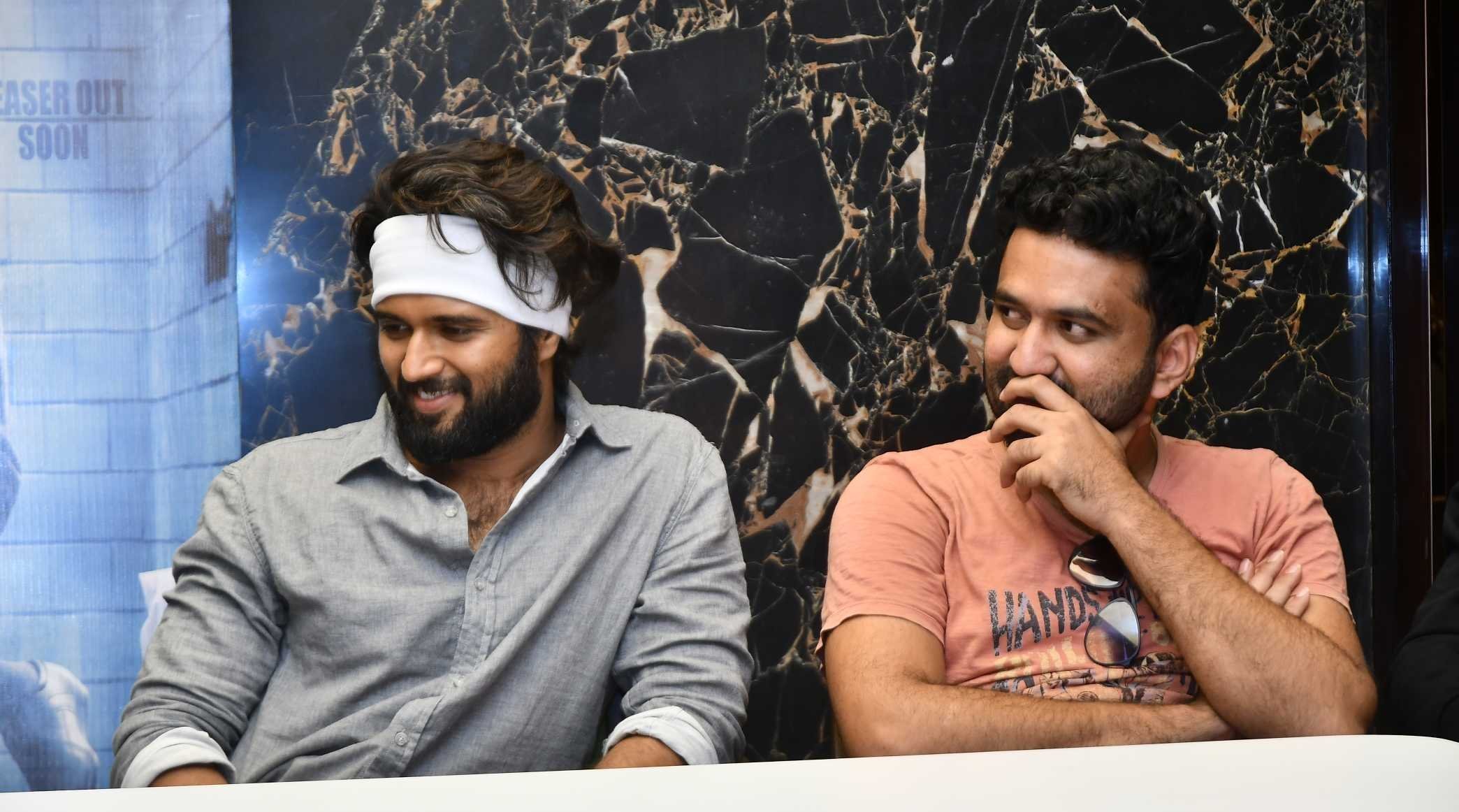 Agent Sai Srinivasa Athreya Movie Press Meet With Vijay Devarakonda At AMB Cinemas