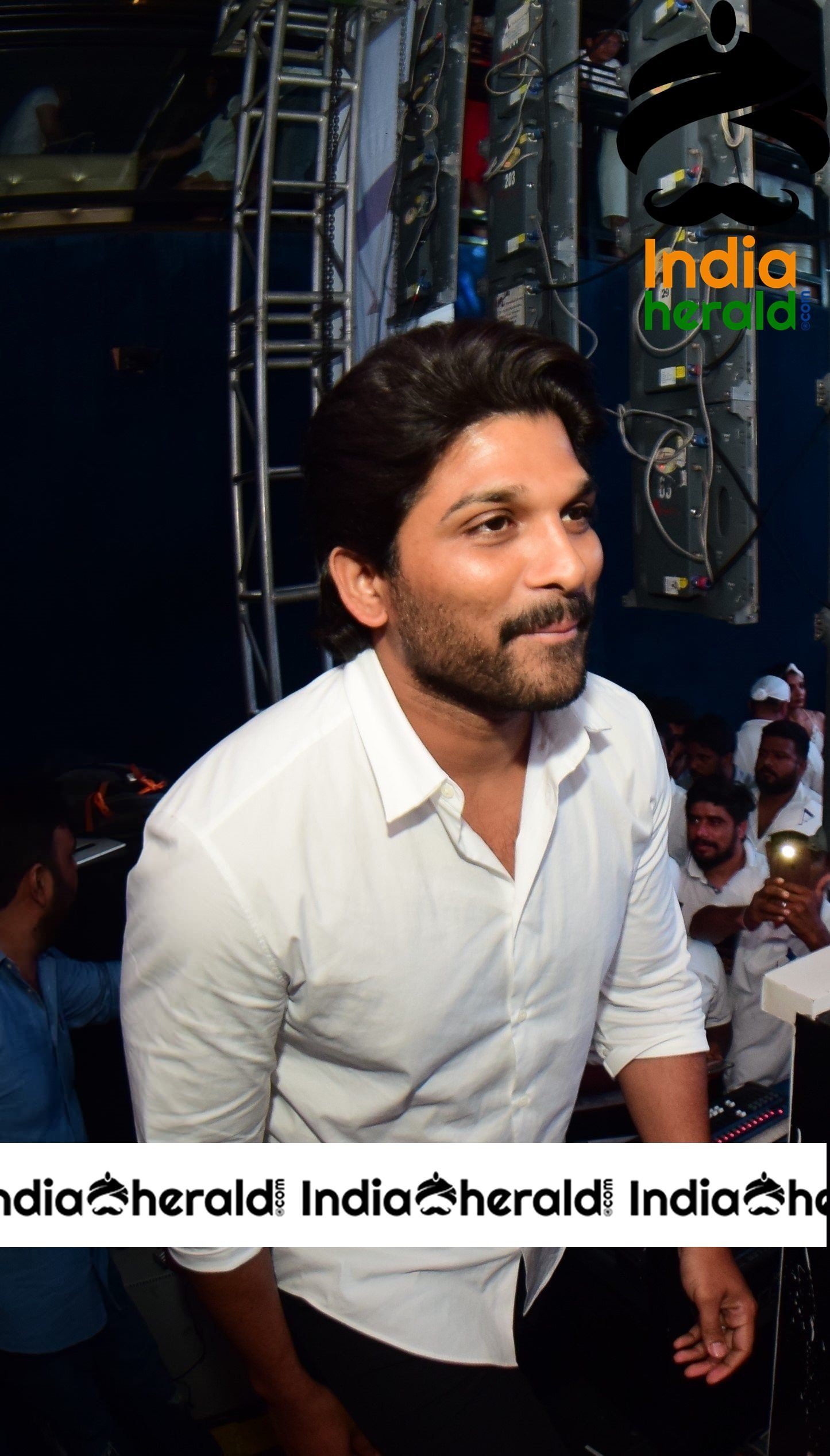 Allu Arjun At Fashion TV And Prism Club White Night Party 