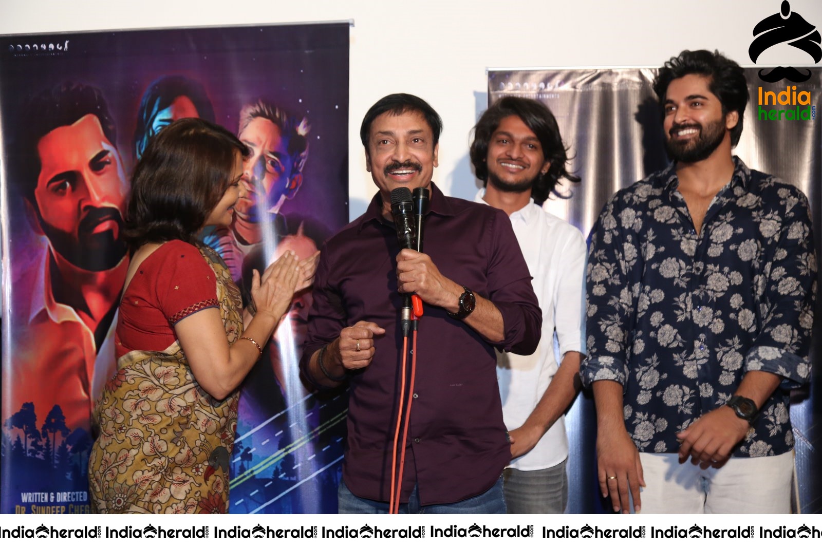 Amala Akkineni At Oka Chinna Viramam Song Launch Stills Set 2
