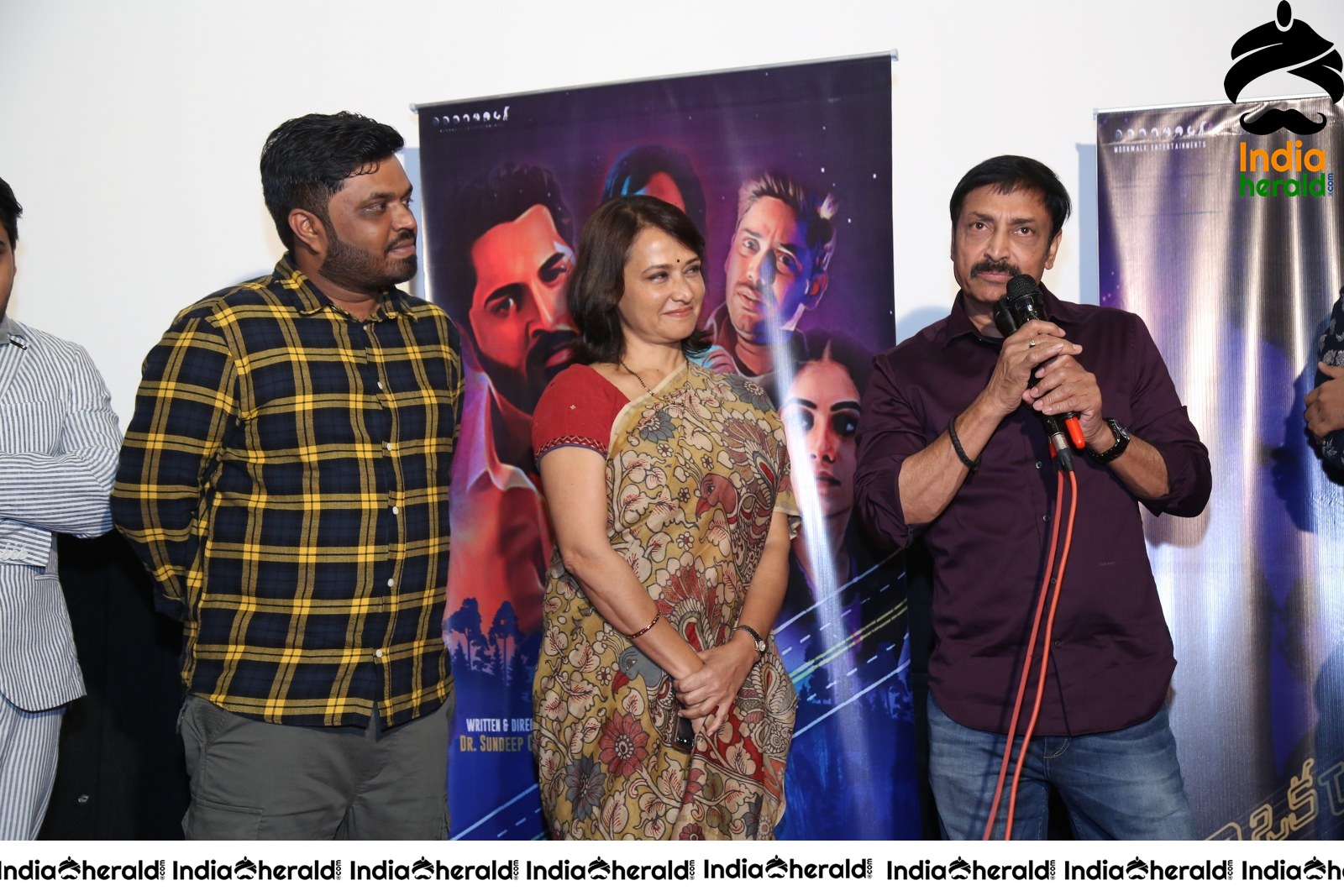 Amala Akkineni At Oka Chinna Viramam Song Launch Stills Set 2