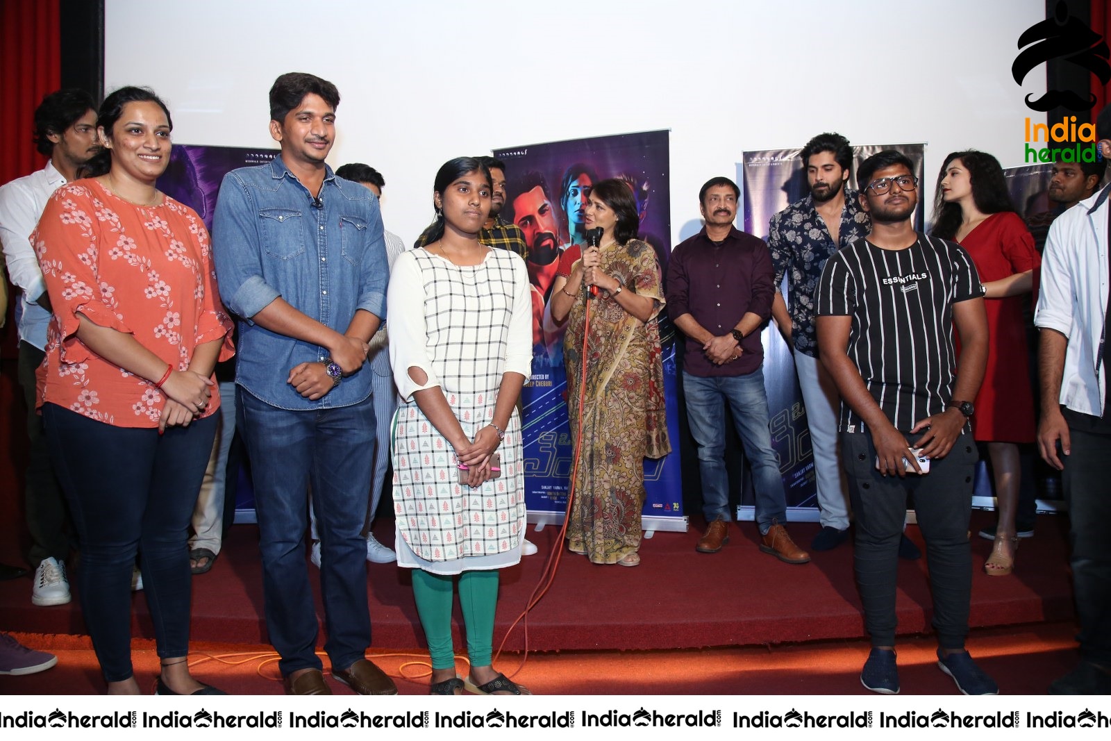 Amala Akkineni At Oka Chinna Viramam Song Launch Stills Set 2