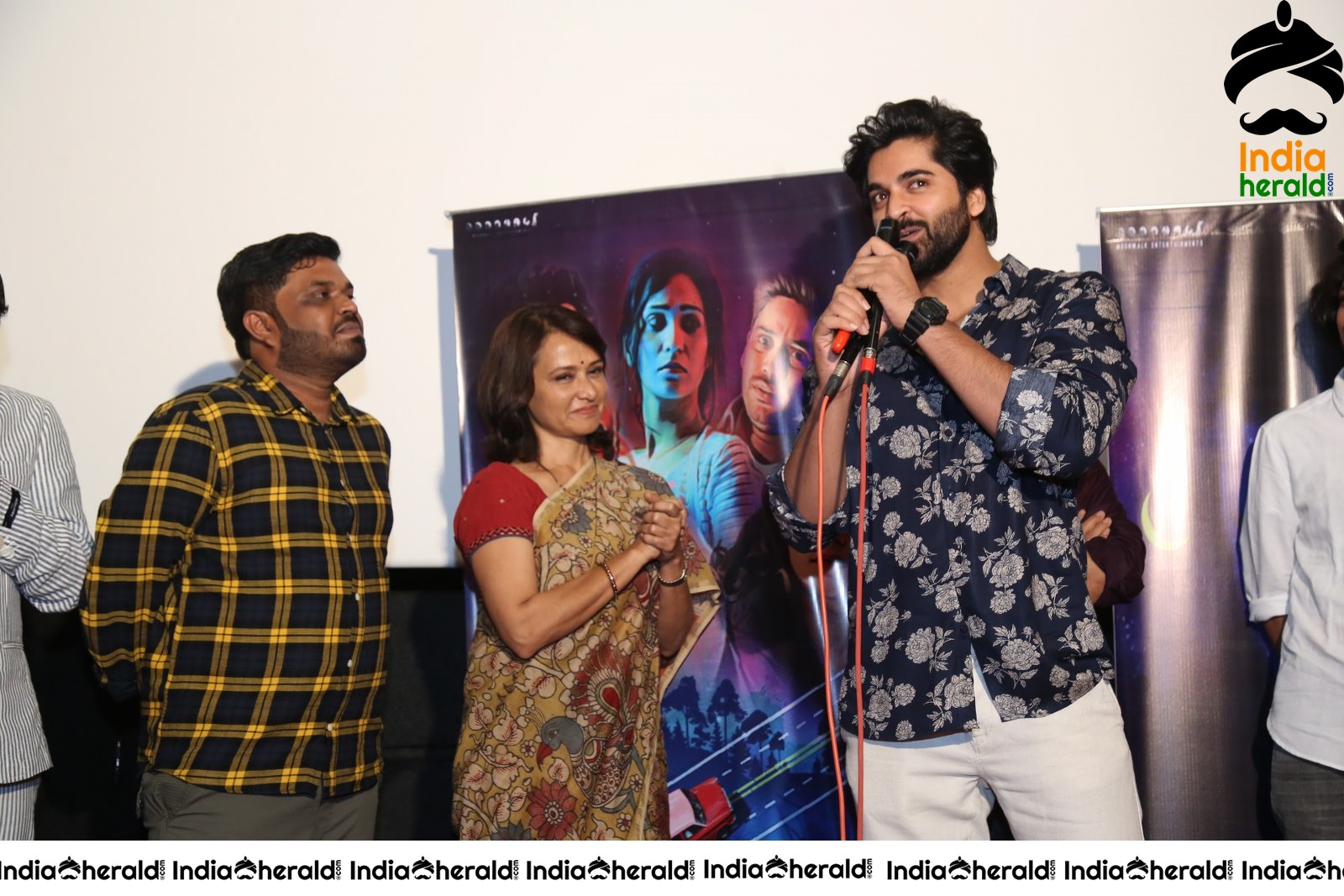 Amala Akkineni At Oka Chinna Viramam Song Launch Stills Set 2
