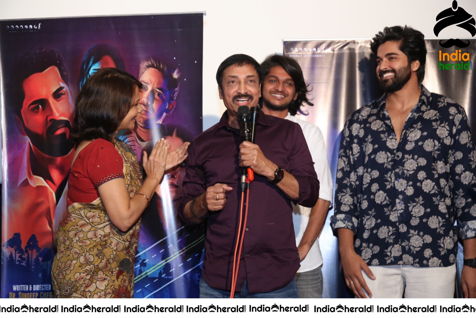 Amala Akkineni At Oka Chinna Viramam Song Launch Stills Set 2
