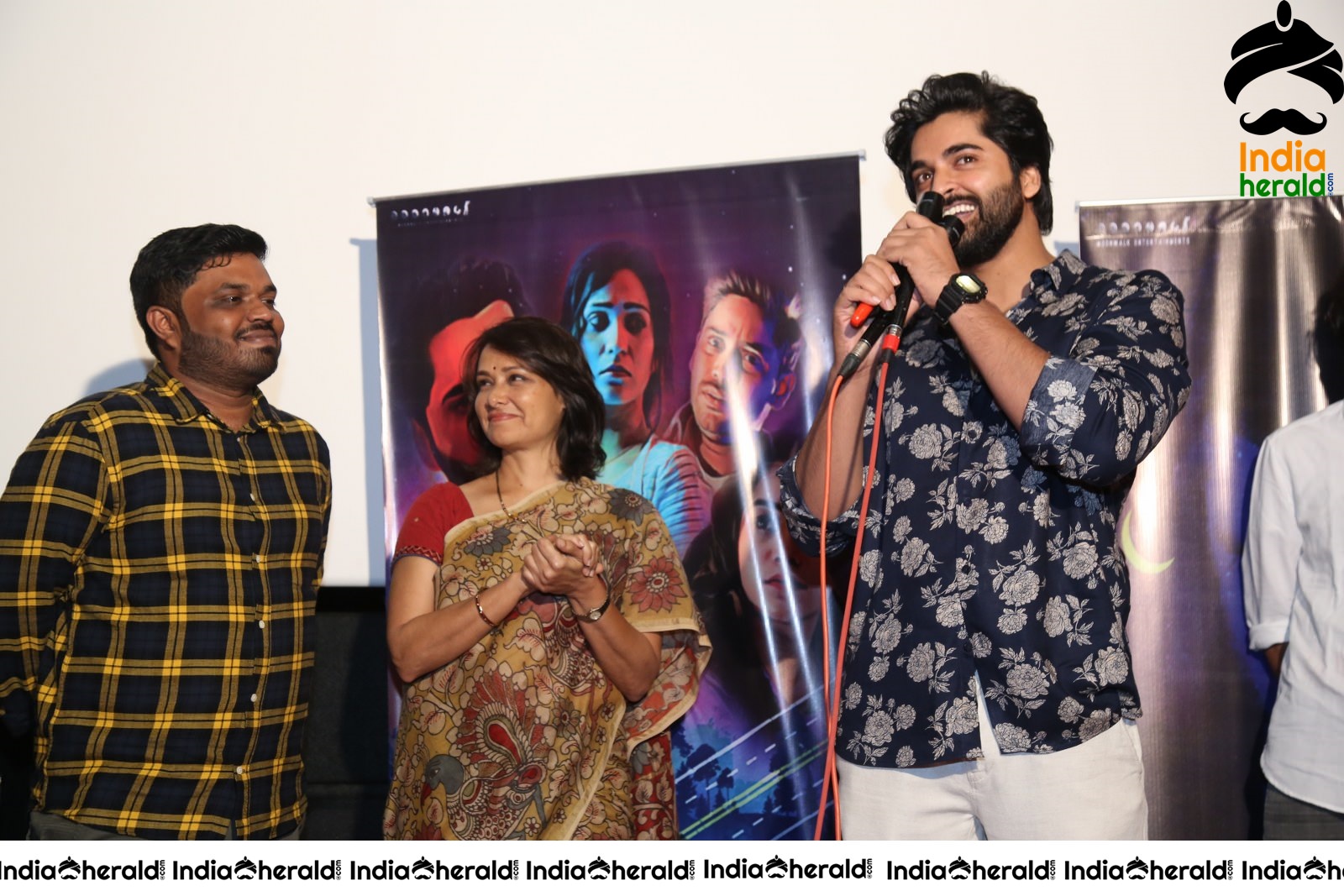 Amala Akkineni At Oka Chinna Viramam Song Launch Stills Set 2