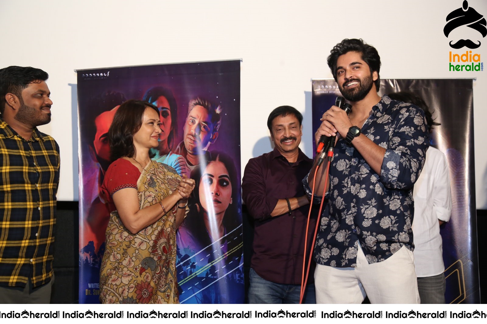 Amala Akkineni At Oka Chinna Viramam Song Launch Stills Set 2