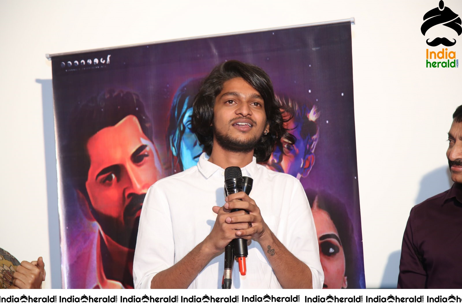 Amala Akkineni At Oka Chinna Viramam Song Launch Stills Set 3