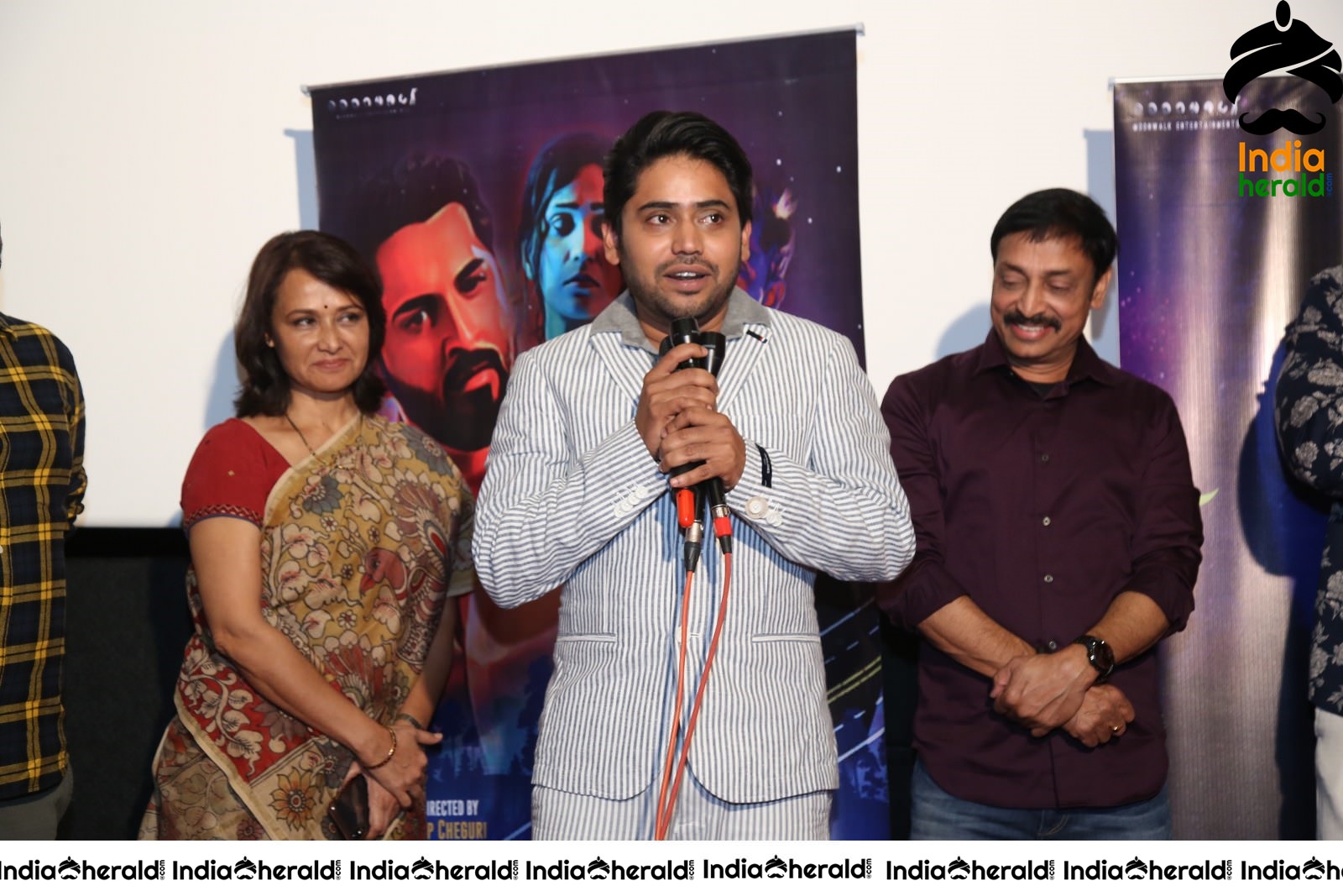 Amala Akkineni At Oka Chinna Viramam Song Launch Stills Set 3