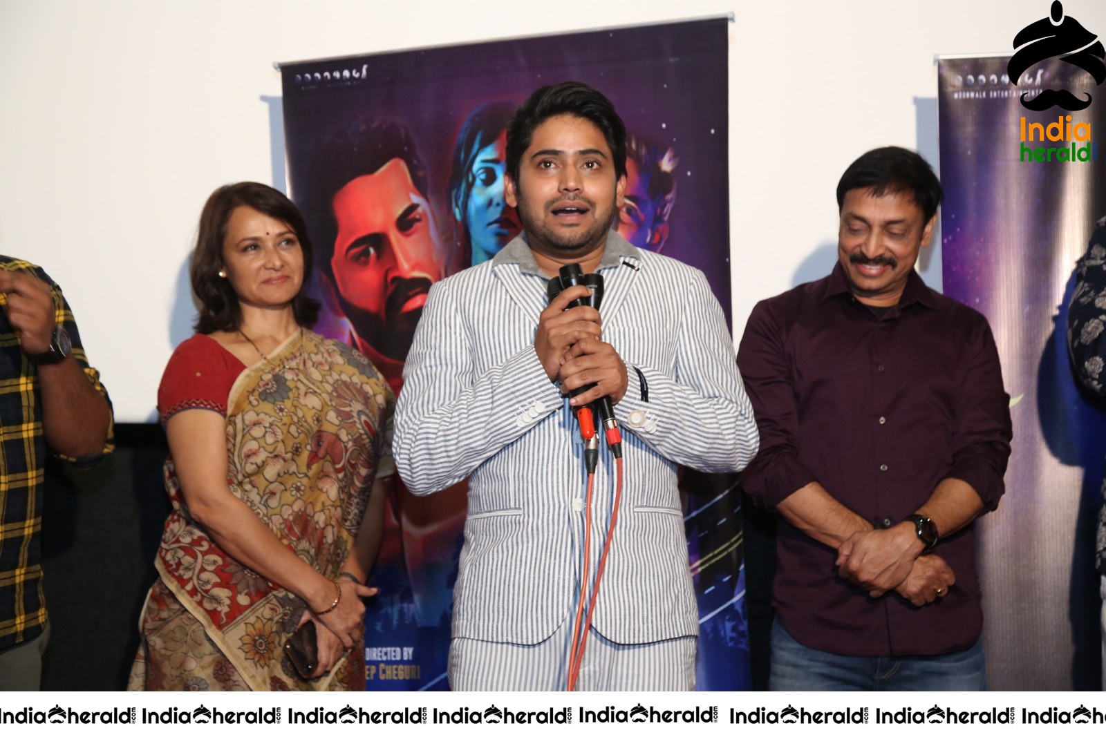 Amala Akkineni At Oka Chinna Viramam Song Launch Stills Set 3