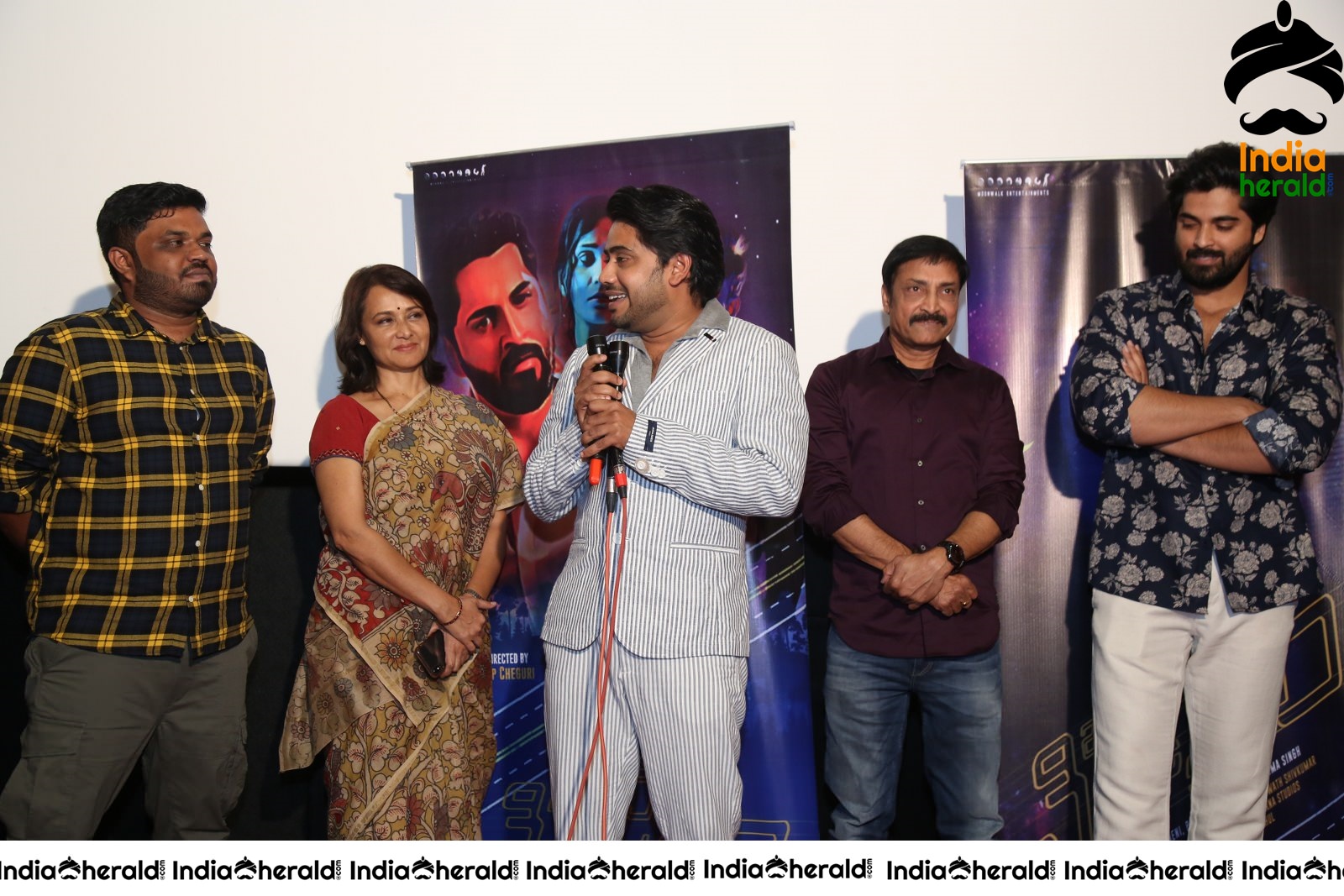 Amala Akkineni At Oka Chinna Viramam Song Launch Stills Set 3