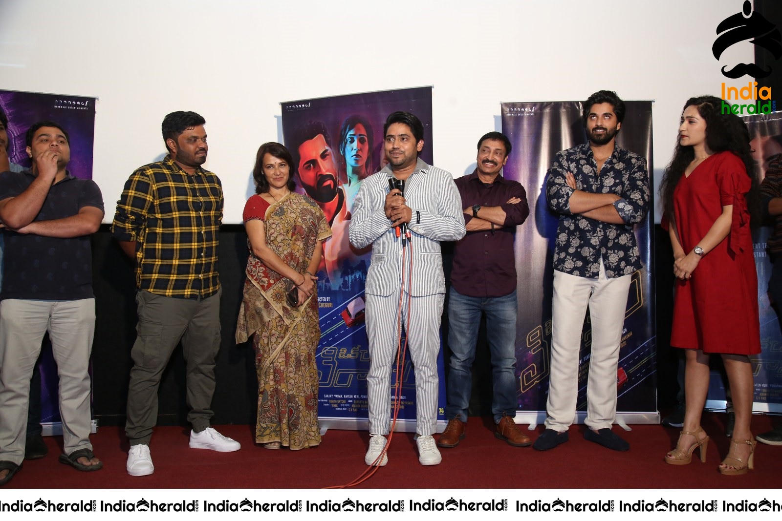 Amala Akkineni At Oka Chinna Viramam Song Launch Stills Set 3