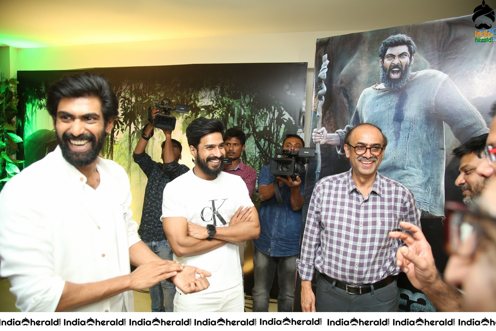 Aranya Movie Teaser Launch Photos Set 2