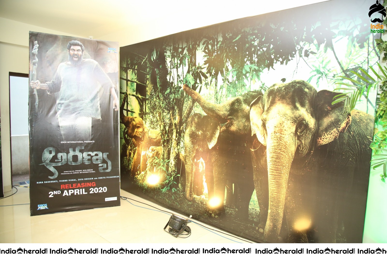 Aranya Movie Teaser Launch Photos Set 2