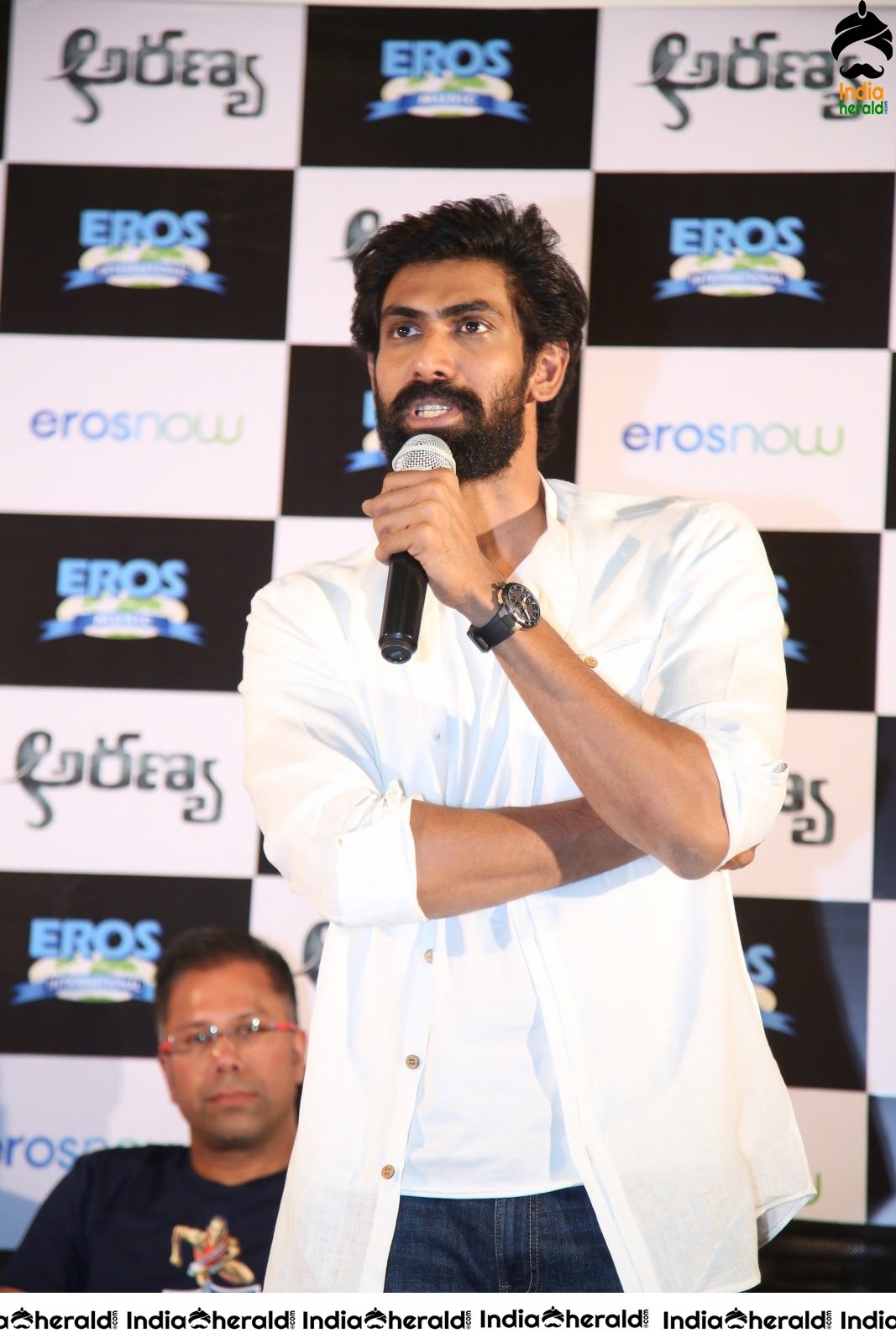 Aranya Movie Teaser Launch Photos Set 3